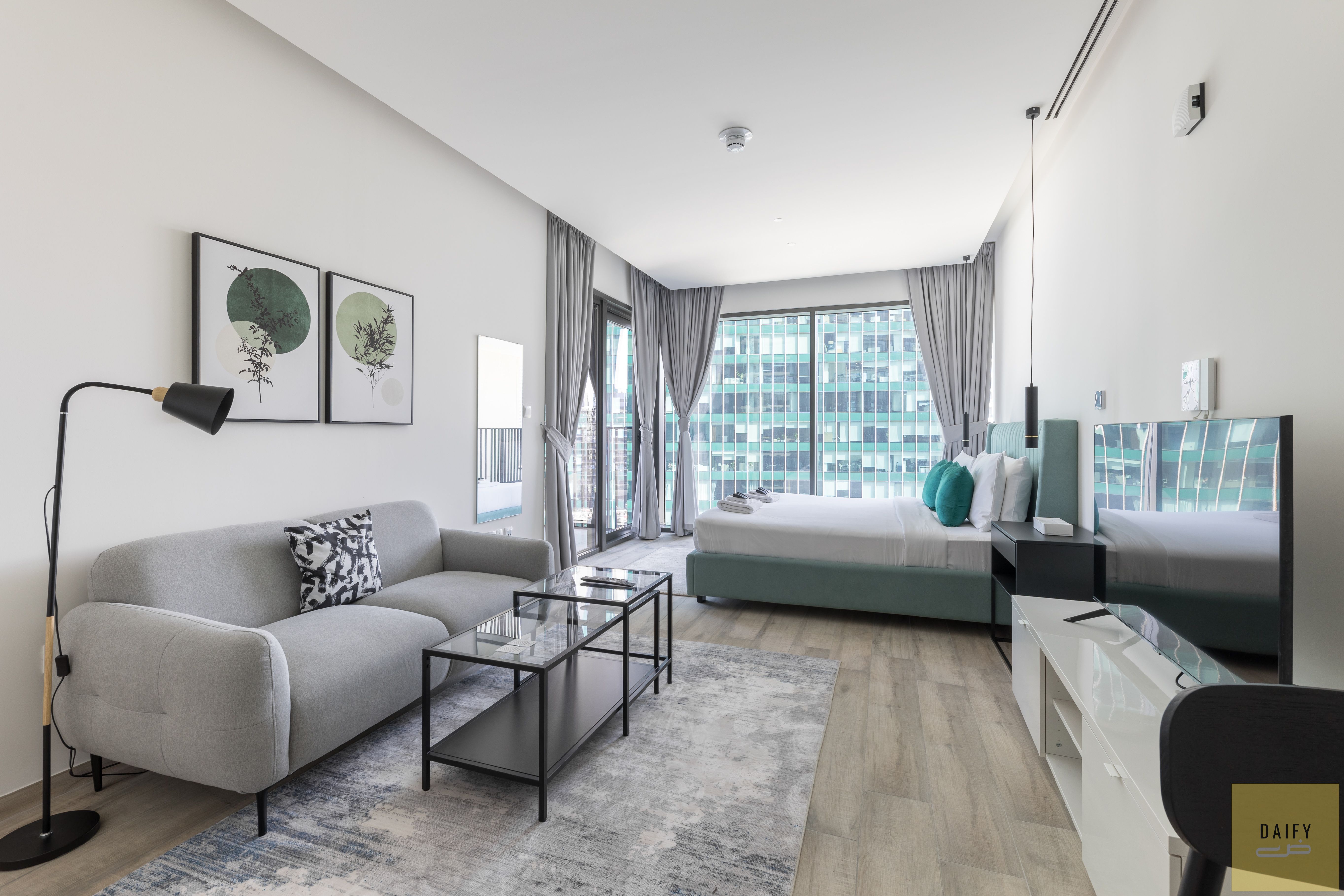 All Bills Included | Business Bay| Partial Burj Khalifa View | Close to business centers, Bay Avenue, Famous Opus Tower