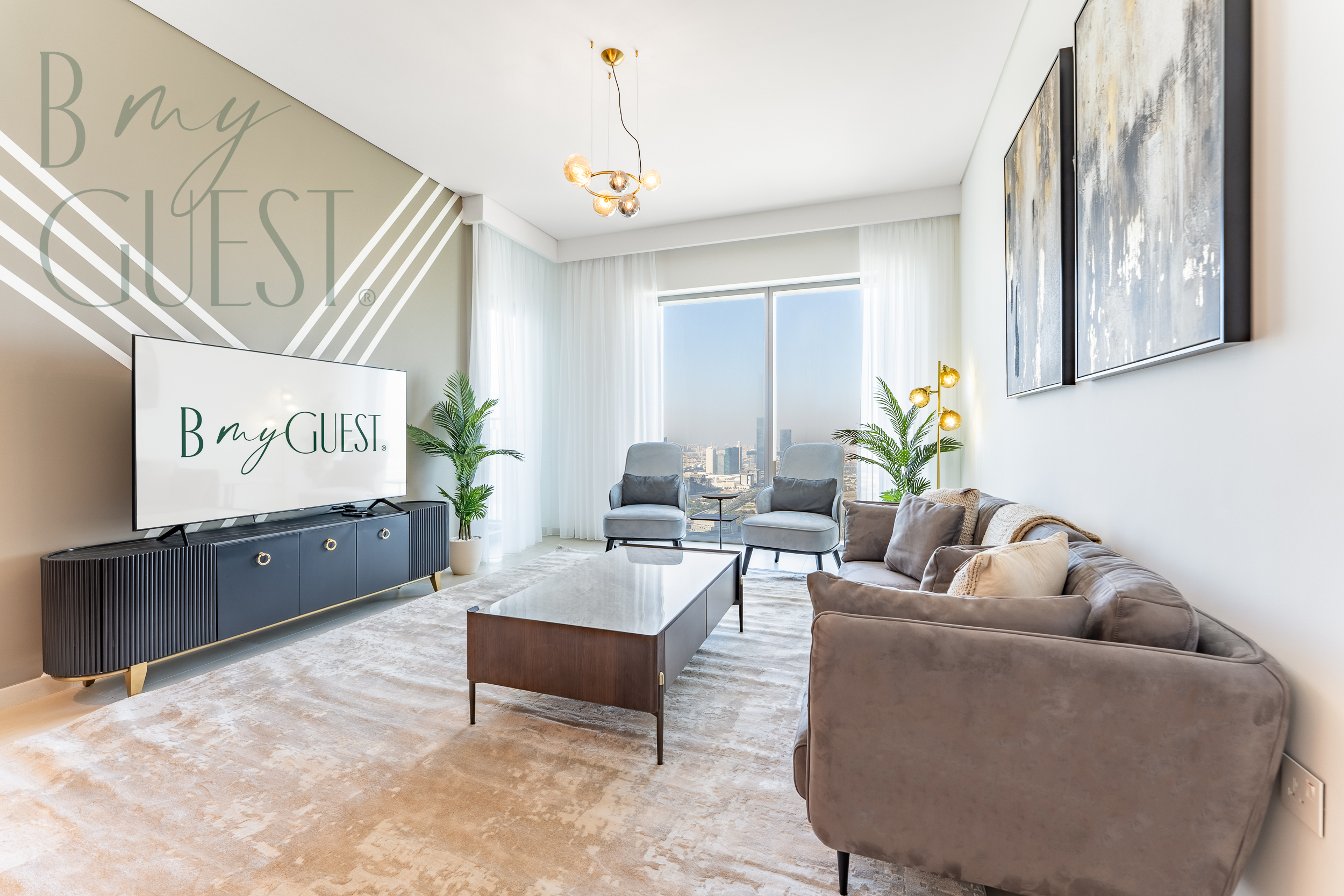 Spice of Sophistication in a 2 Bedroom Downtown Views II