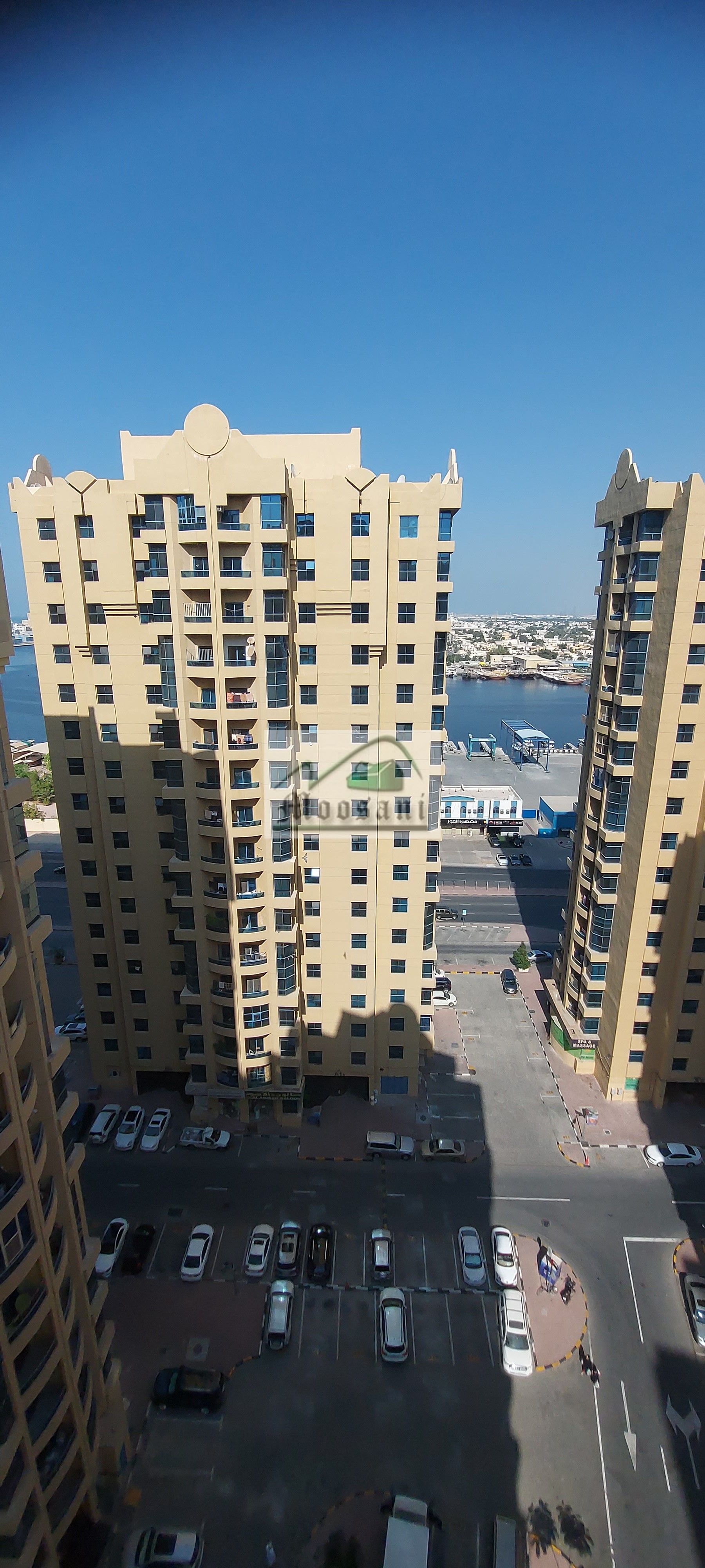 Big Size 2 BHK With 3 Washrooms and with 2 Balcony (Full SEA VIEW) Apartment Available for Sale in AED 460,000/-only in Al Khor Towers