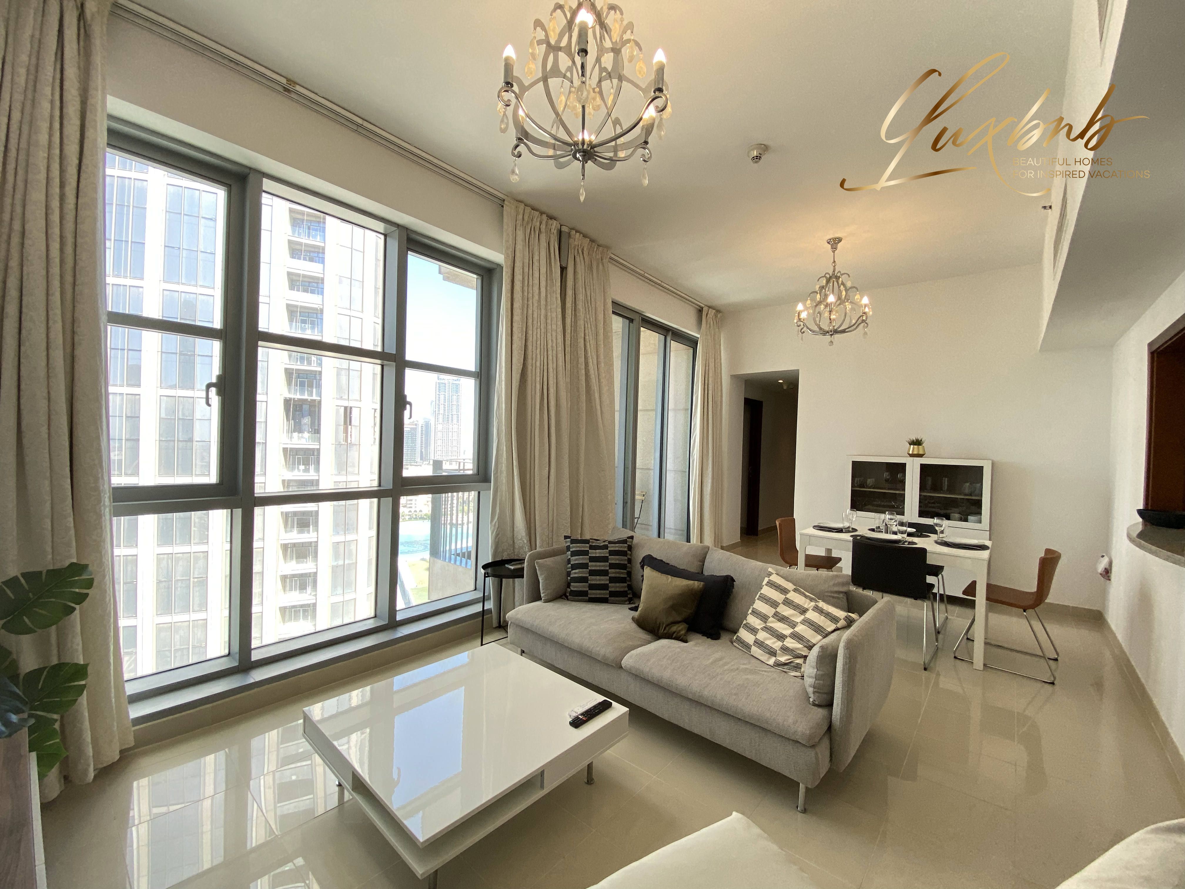 Burj & Fountain View I Furnished I Bills Included