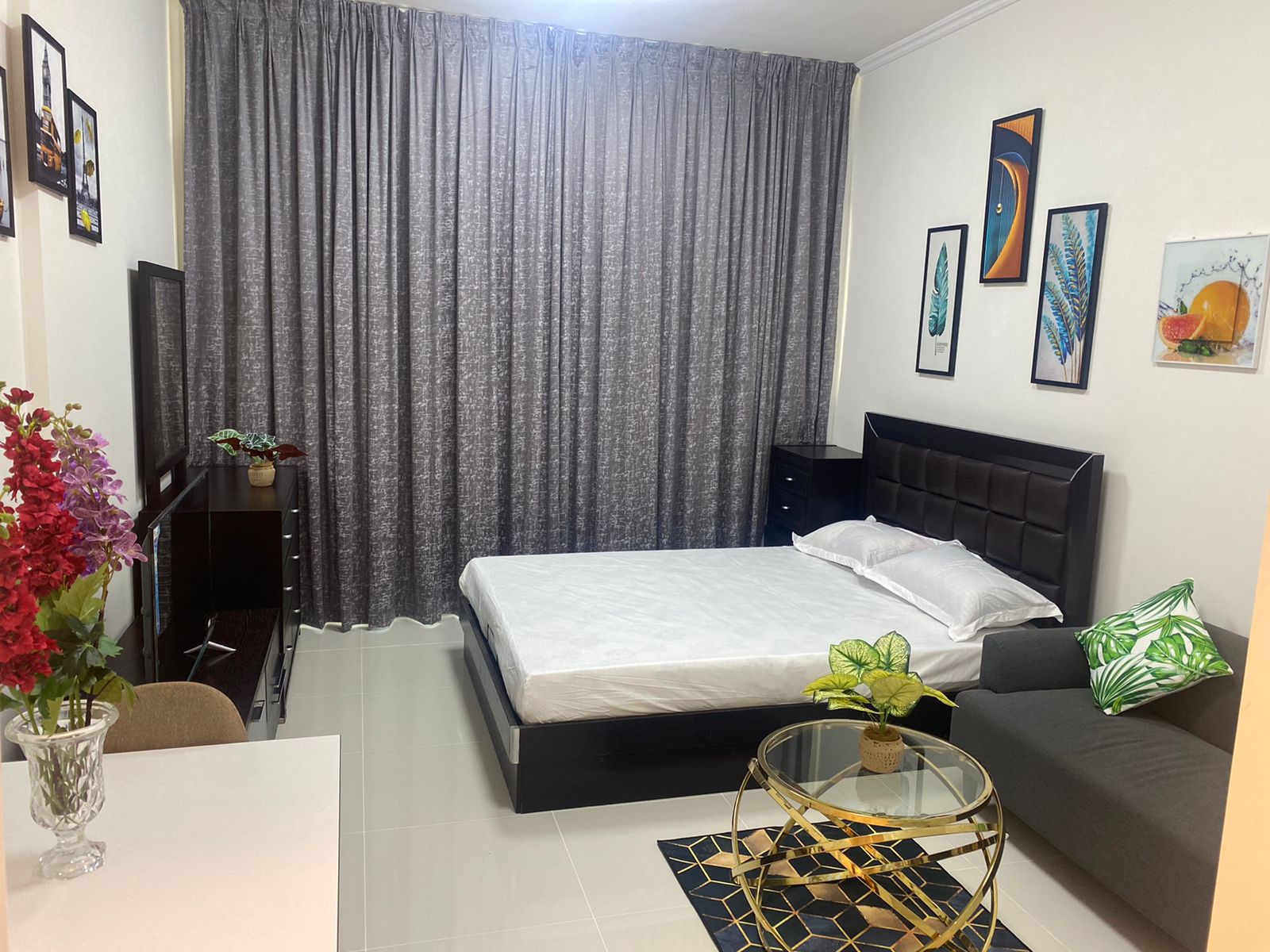 Hurry Now@@ Amazing fully furnished studio only 5999 in Carson C _Damac Hills