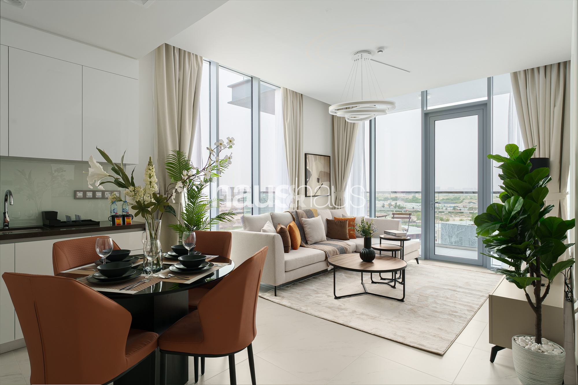 Lagoon & City Skyline View | Newly Furnished