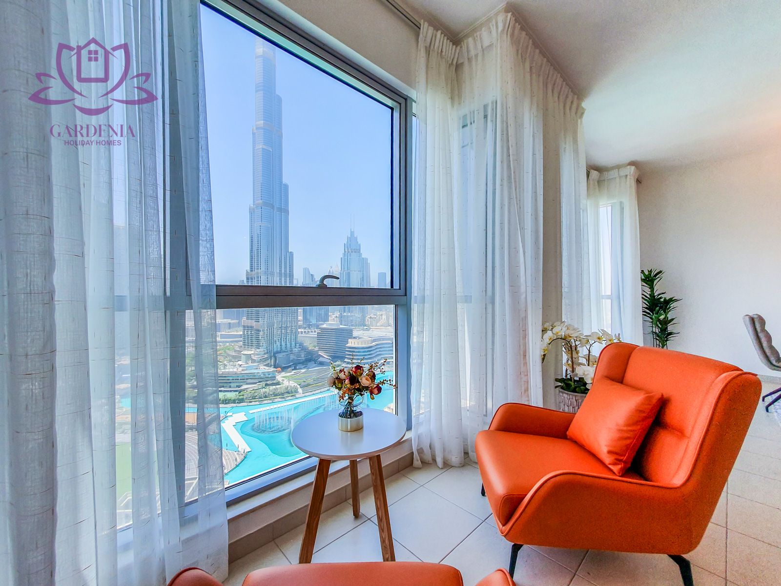 Full Burj Fountain view | The Residence Tower 7 - 2Bedroom Suite high floor