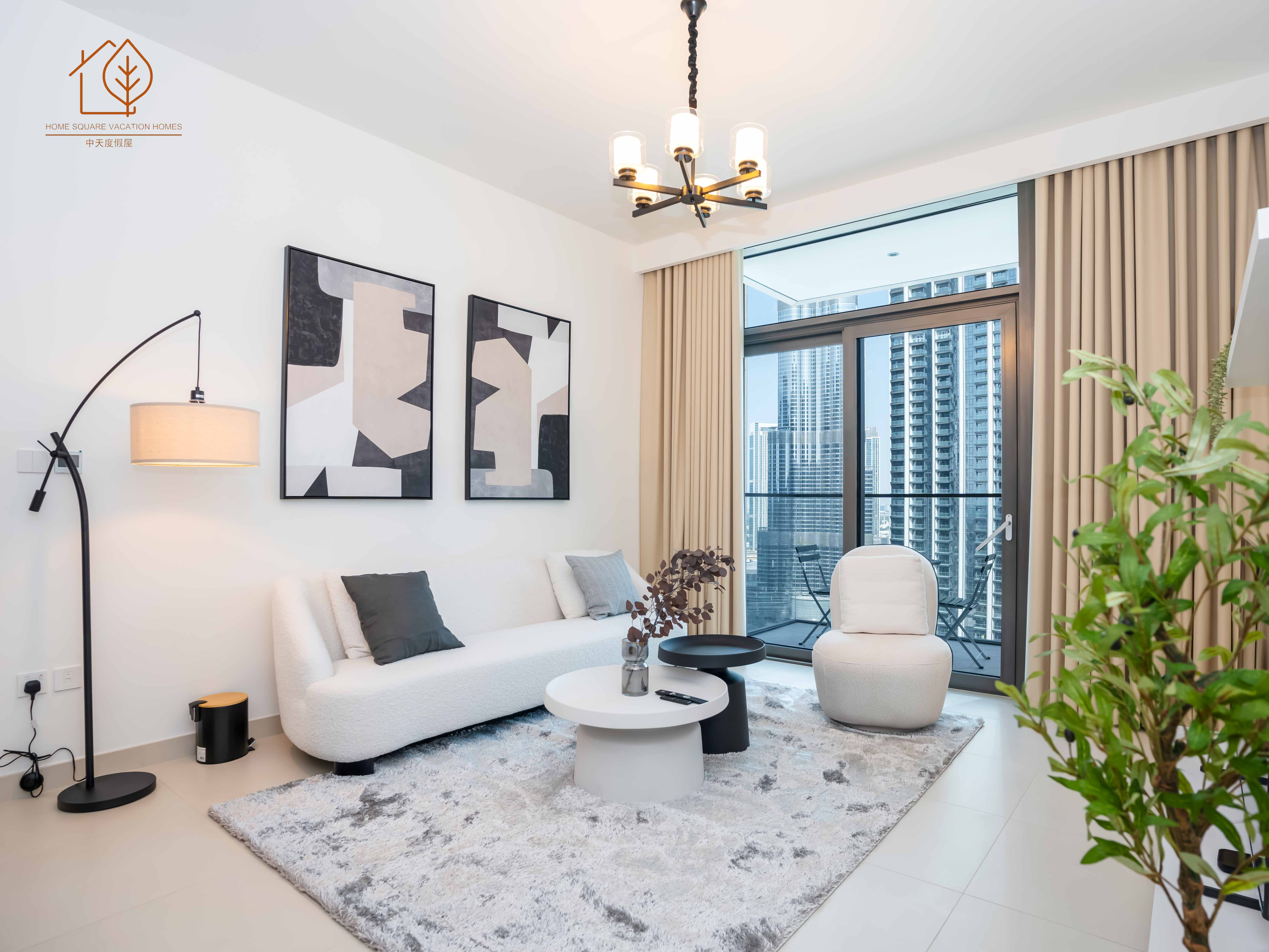 Weekly Price | Fully Furnished 3-Bed Apartment at High Floor