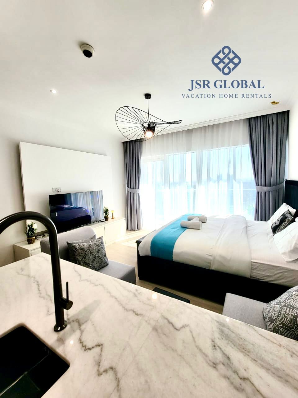 Brand New Studio Fully Furnished Apartment at Bruj Al Nujoom Downtown .