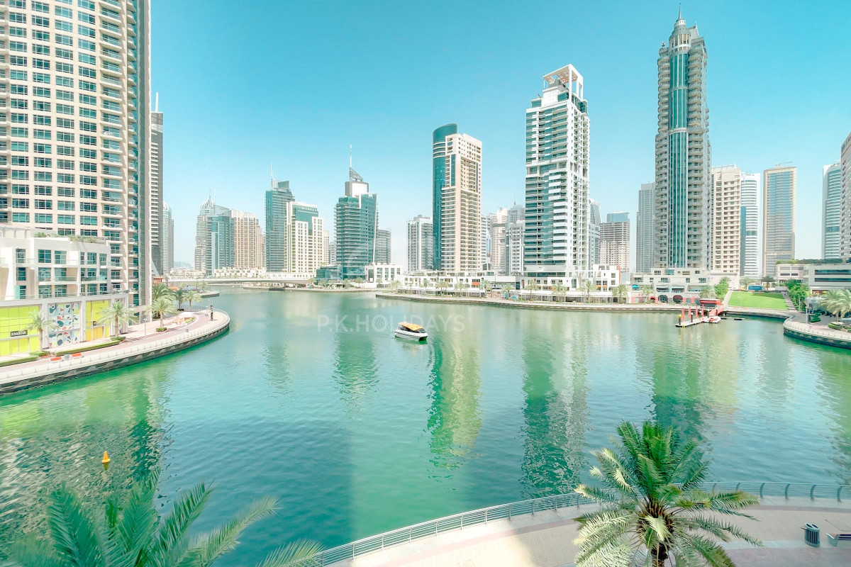 Full Marina View | 2 BHK + Maid | Luxury | Fully Furnished