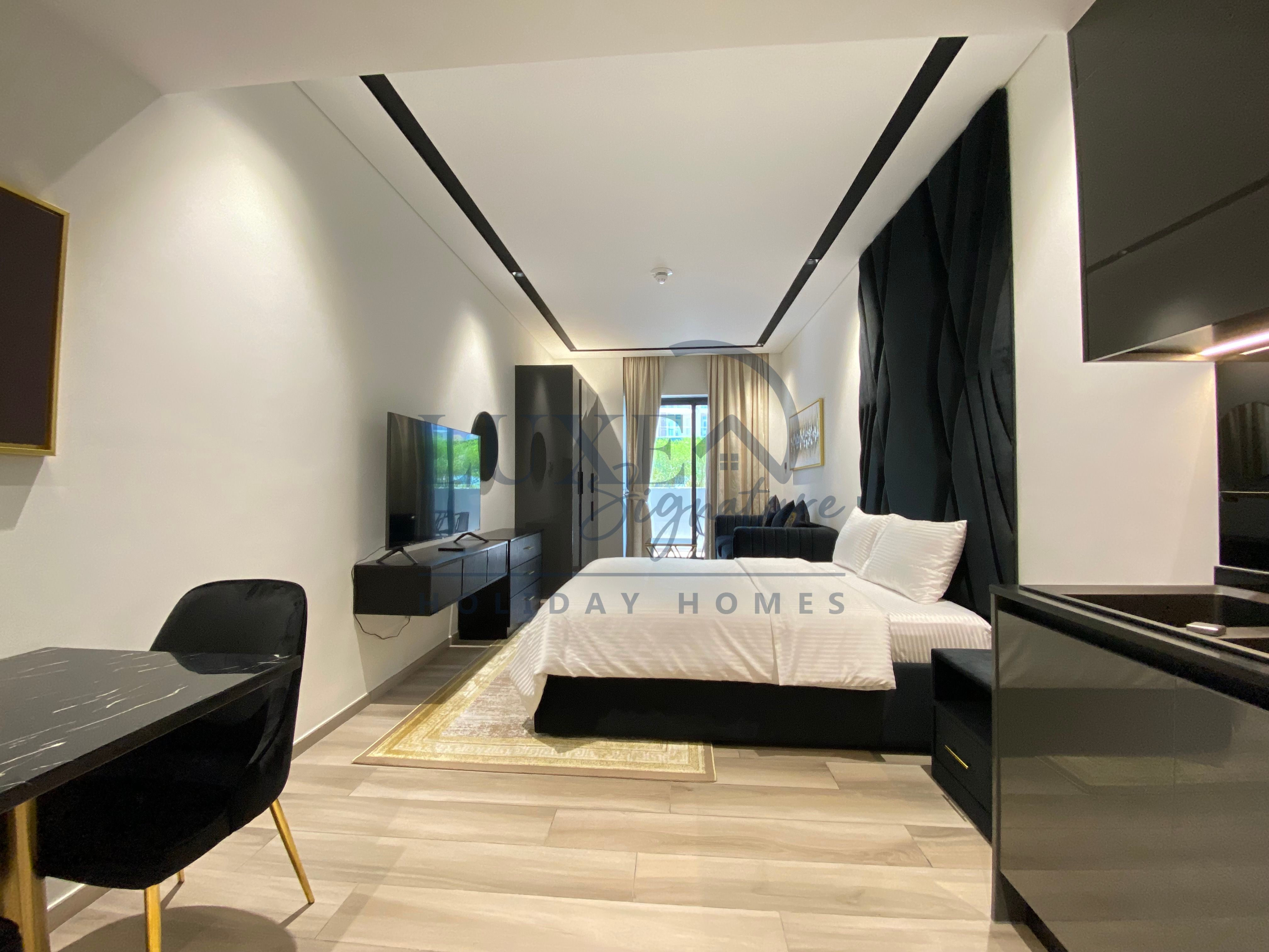SPACIOUS LUXURY STUDIO || FULLY FURNISHED || READY TO MOVE IN