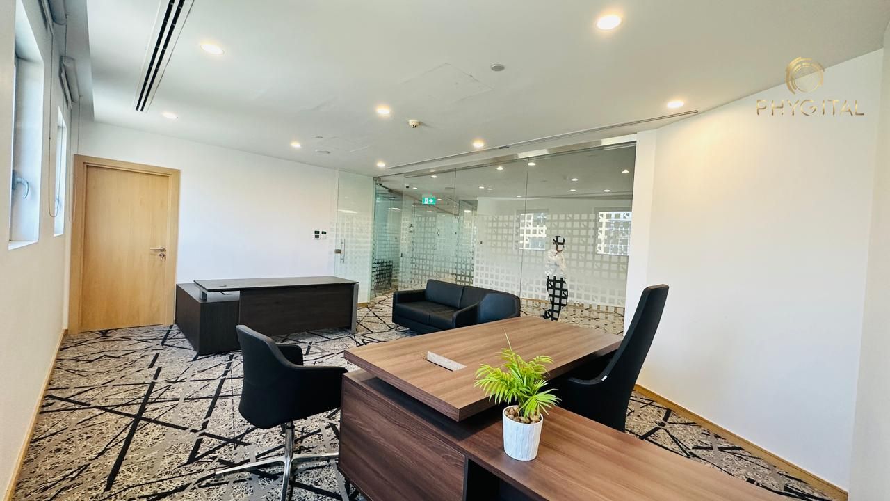 VIP Furnished Offices| No commission | Free Parking | Free Meeting room | All services included