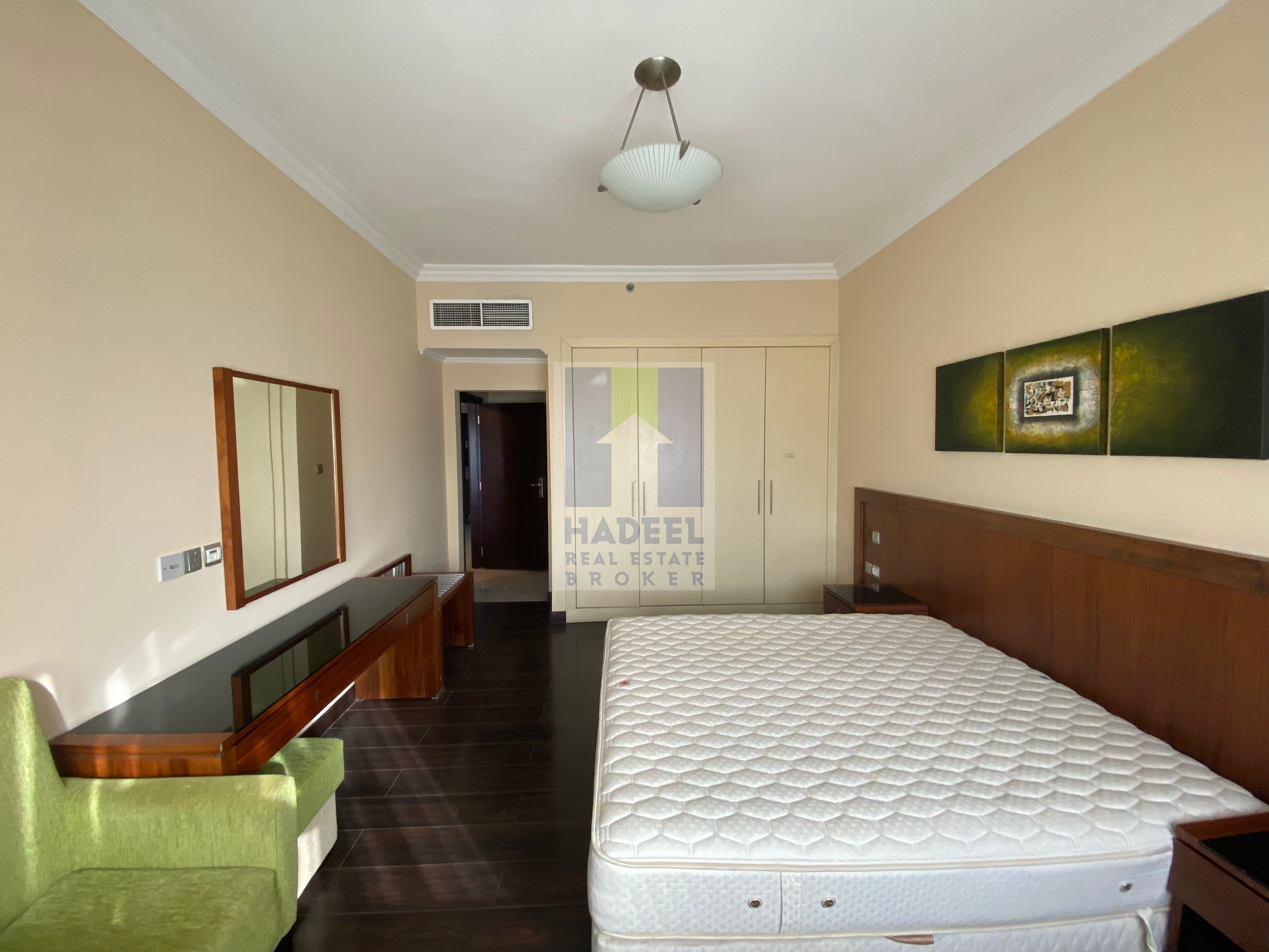 2 BHK FURNISHED A/C CHILLER FREE APARTMENT AVAILABLE AL NAHDA 1