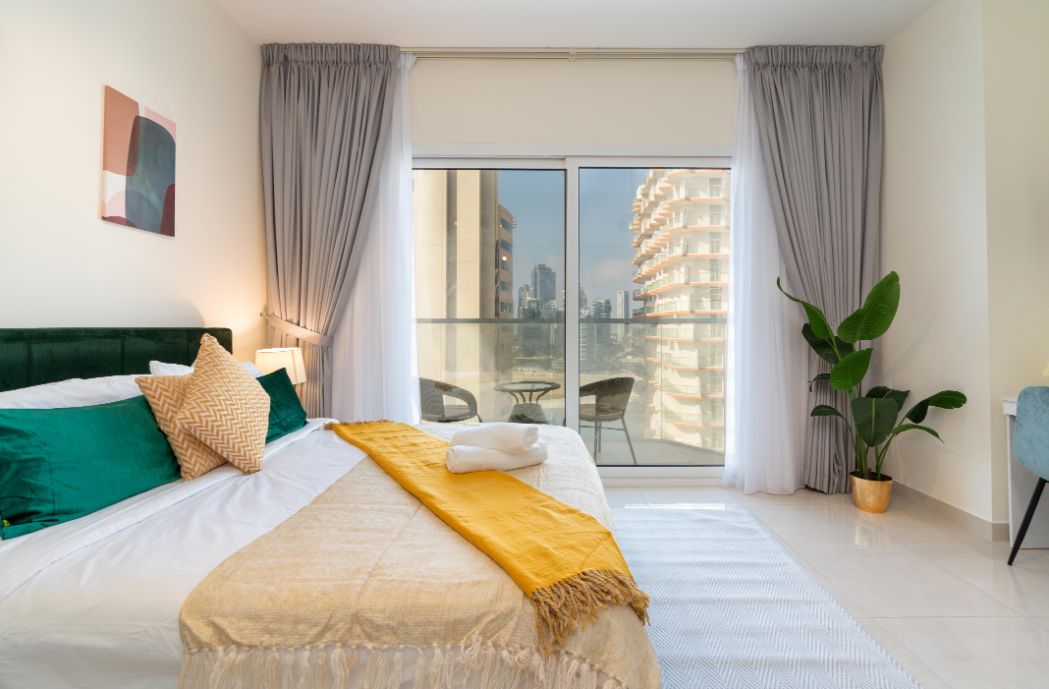 High-Floor Canal View Studio | AG Tower | Business Bay
