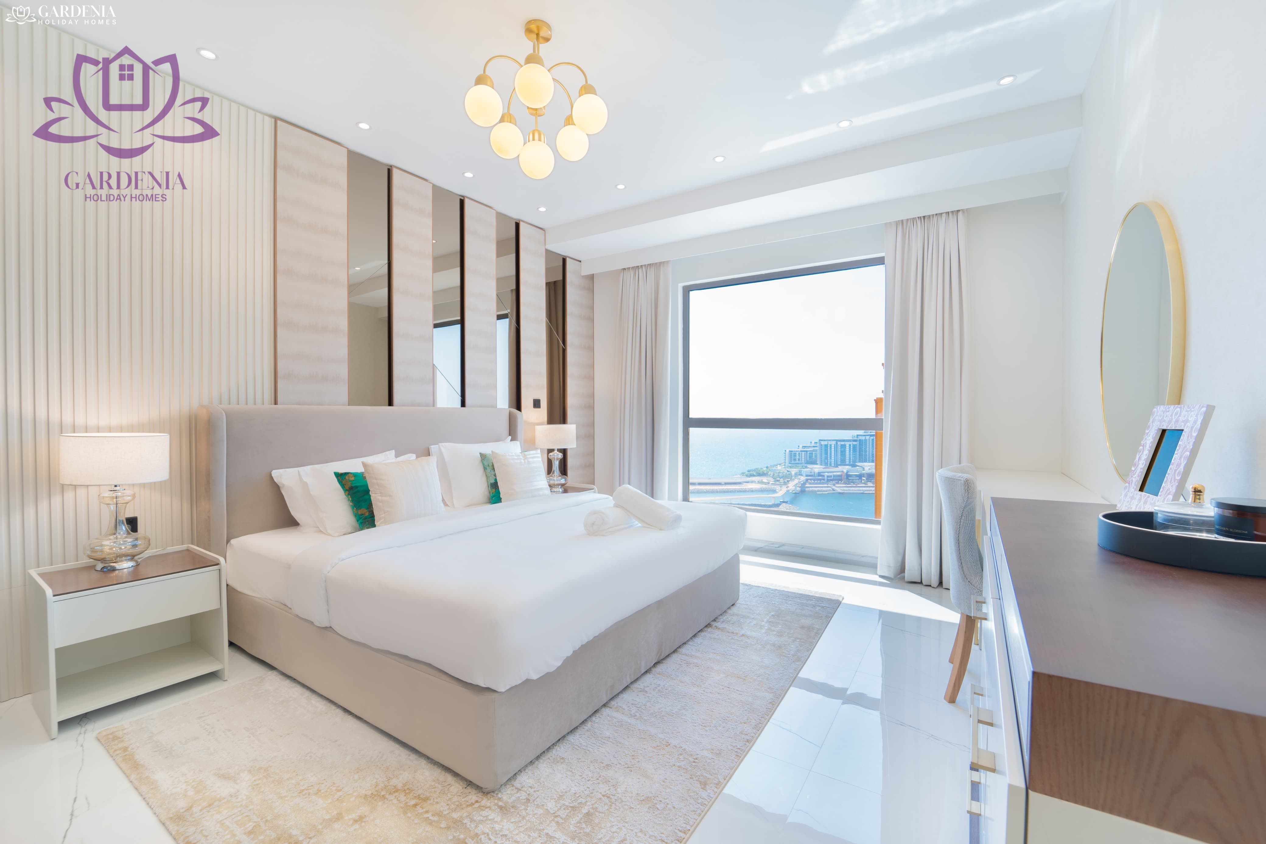 Amwaj 4 - 2BR Apt, Modern, Upgraded With Sea View