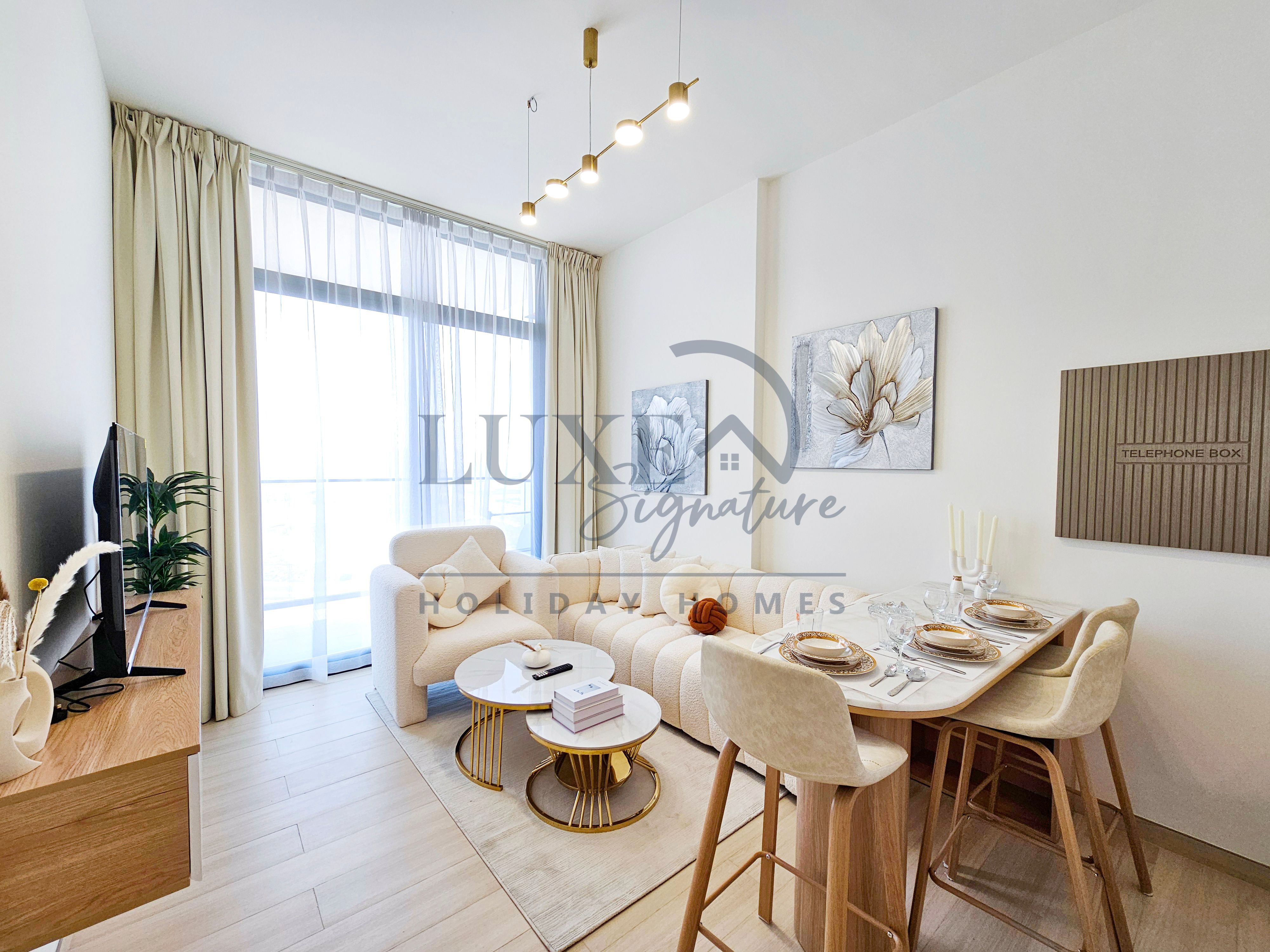 ELEGANTLY FURNISHED 1BHK | BRAND NEW BUILDING | MOVE-IN READY