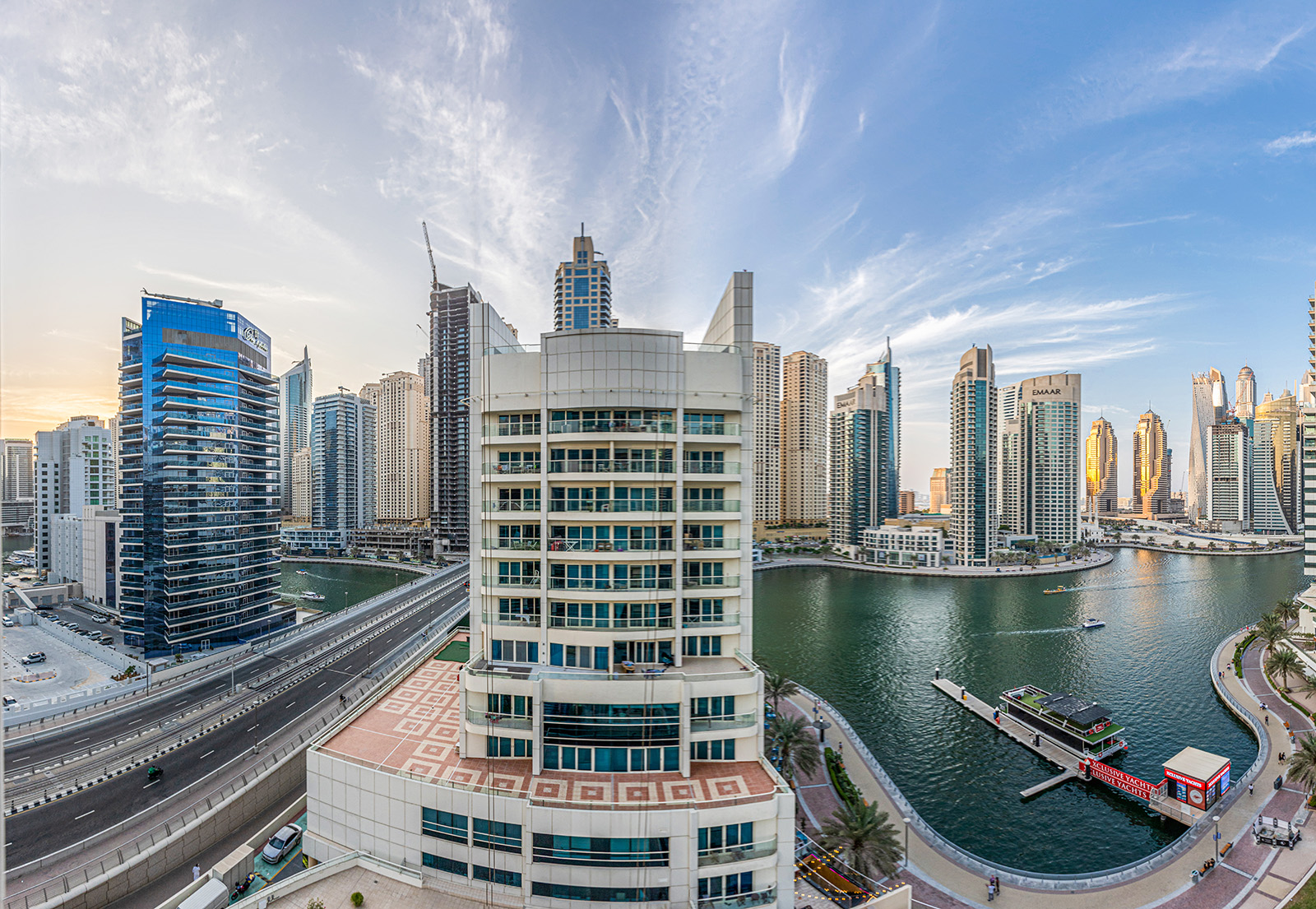 Fully Furnished 2BD in Marina View Tower