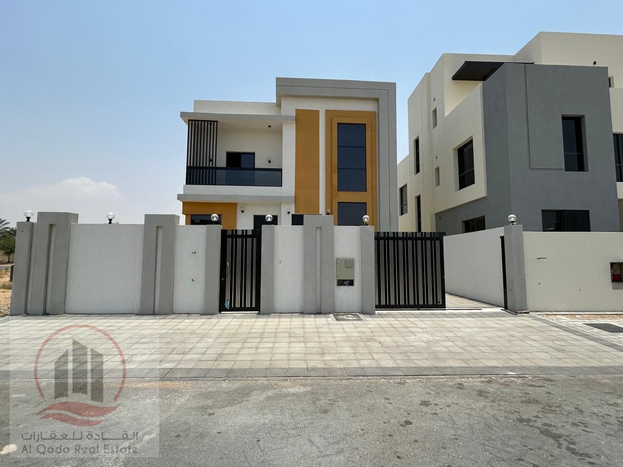 For sale, a villa in Ajman Al Zahia, 3 master roomsز, a Majles room, a hall, and a maid’s room, freehold for all nationalities, Installment with out d