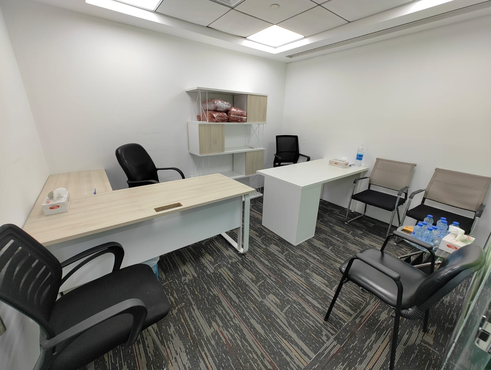 FURNISHED OFFICE | CHILLER & DEWA FREE | 19000 YEARLY.