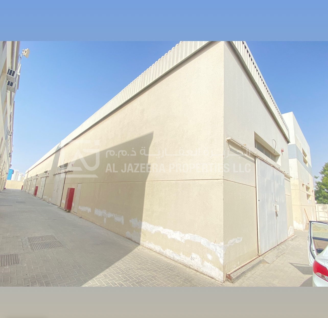 Available warehouse For Rent In Jurf Industrial Area 03, Ajman.
