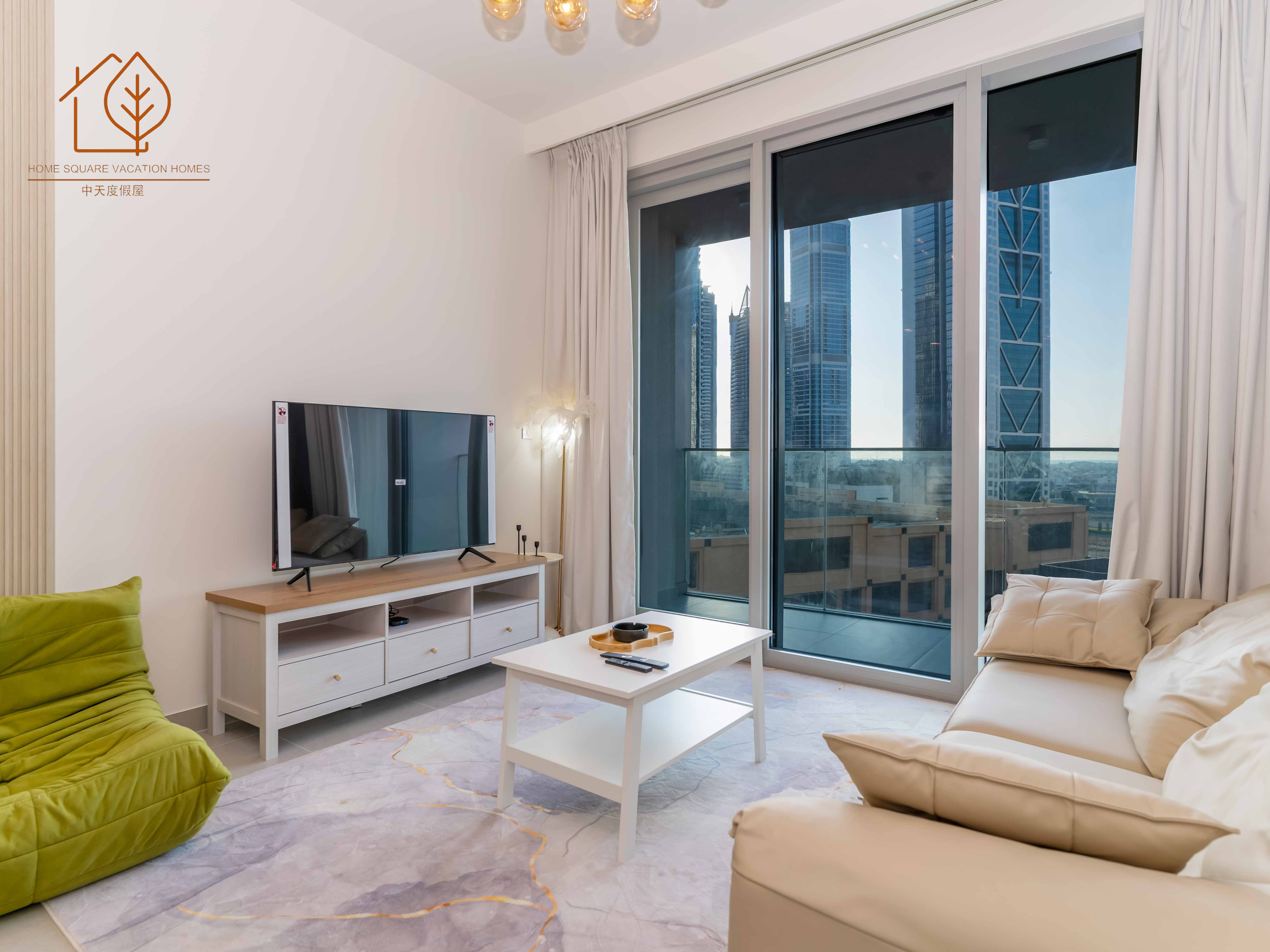 Fully Furnished | 1-Bedroom | City Views