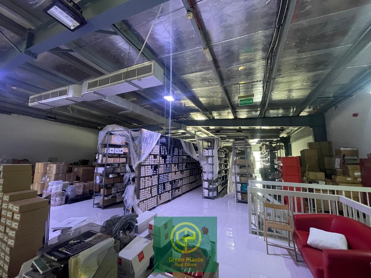 Al Qusais 8,000 sq. Ft warehouse with built-in office, toilet and pantry