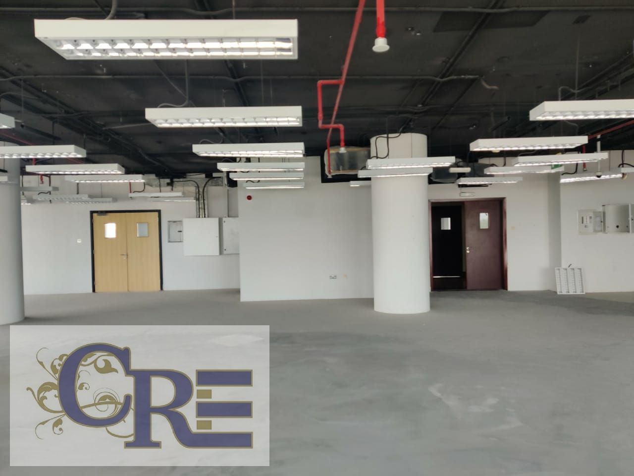 1070 Sqmt Shell and Core Offices for rent in icad Mussafah Prime location