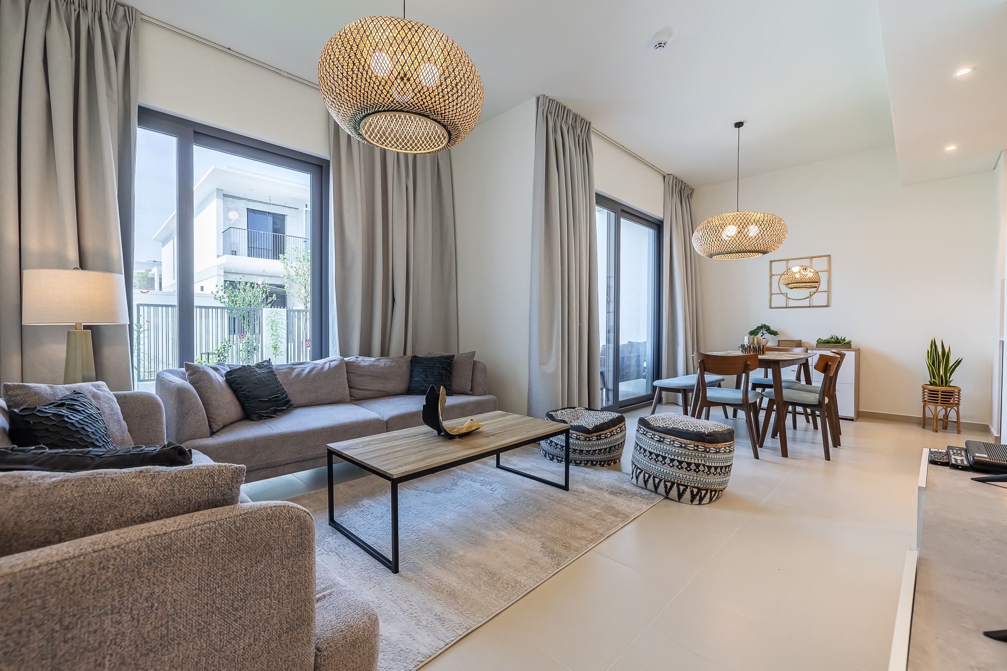 Modern Townhouse I 3BDR + Maid Room I with Garden