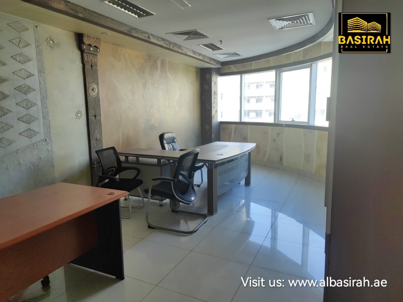 FREE DEWA-FULLY fitted / Office for RENT @ AL QUOZ 1, near OASIS MALL