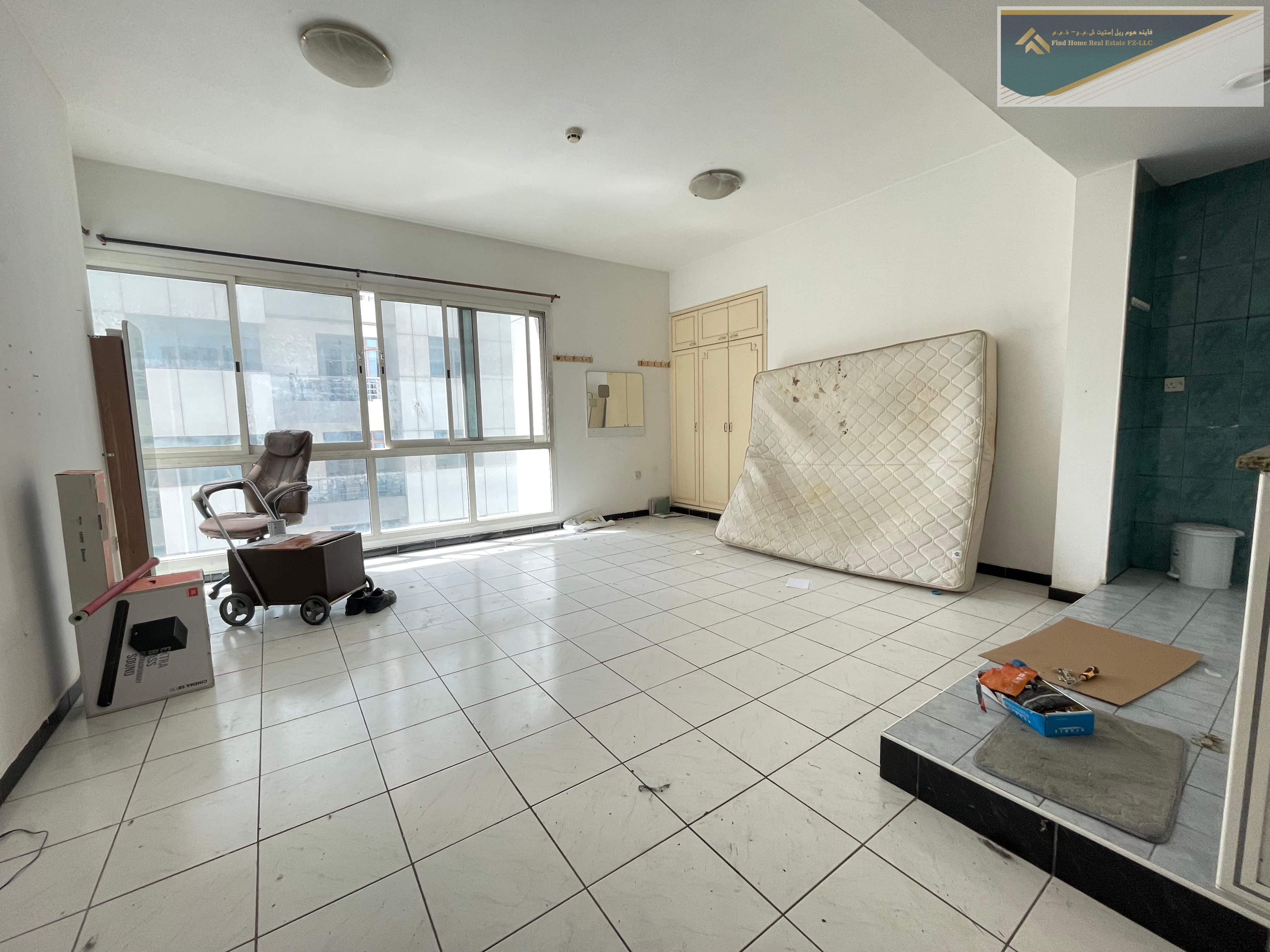BIG OFFER ! FULLY SPACIOUS STUDIO APARTMENT ELECTRICITY GAS FREE IN JUST 27k ABU SHAGARA