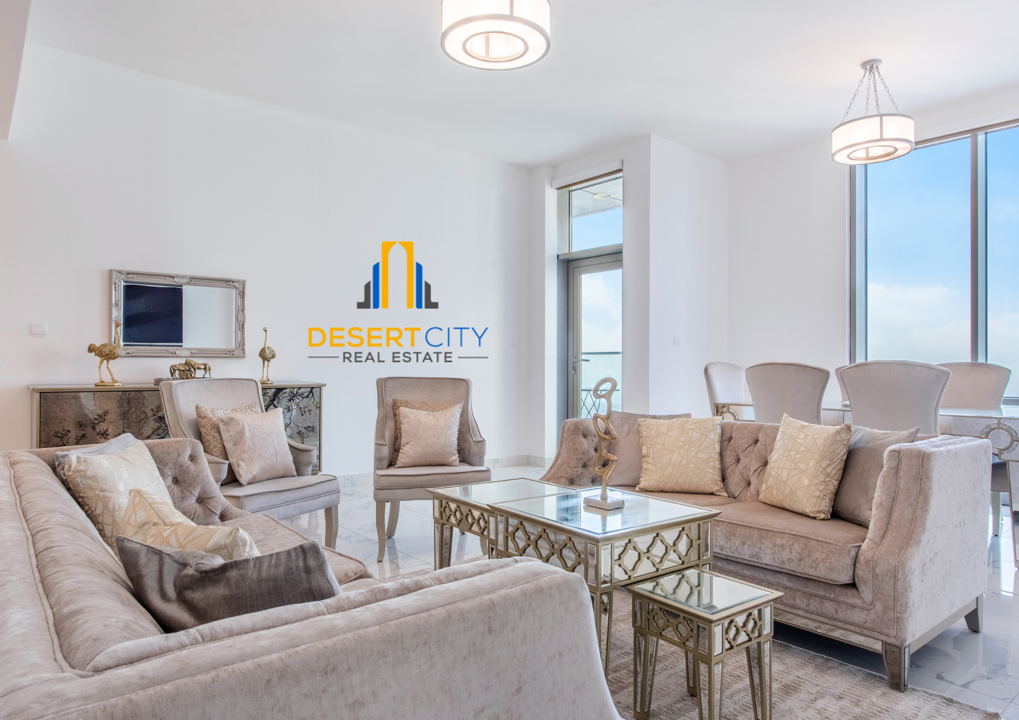Ramadan Price !! - 3 - BEDS | FULLY FURNISHED | HIGH FLOOR | Canal Views