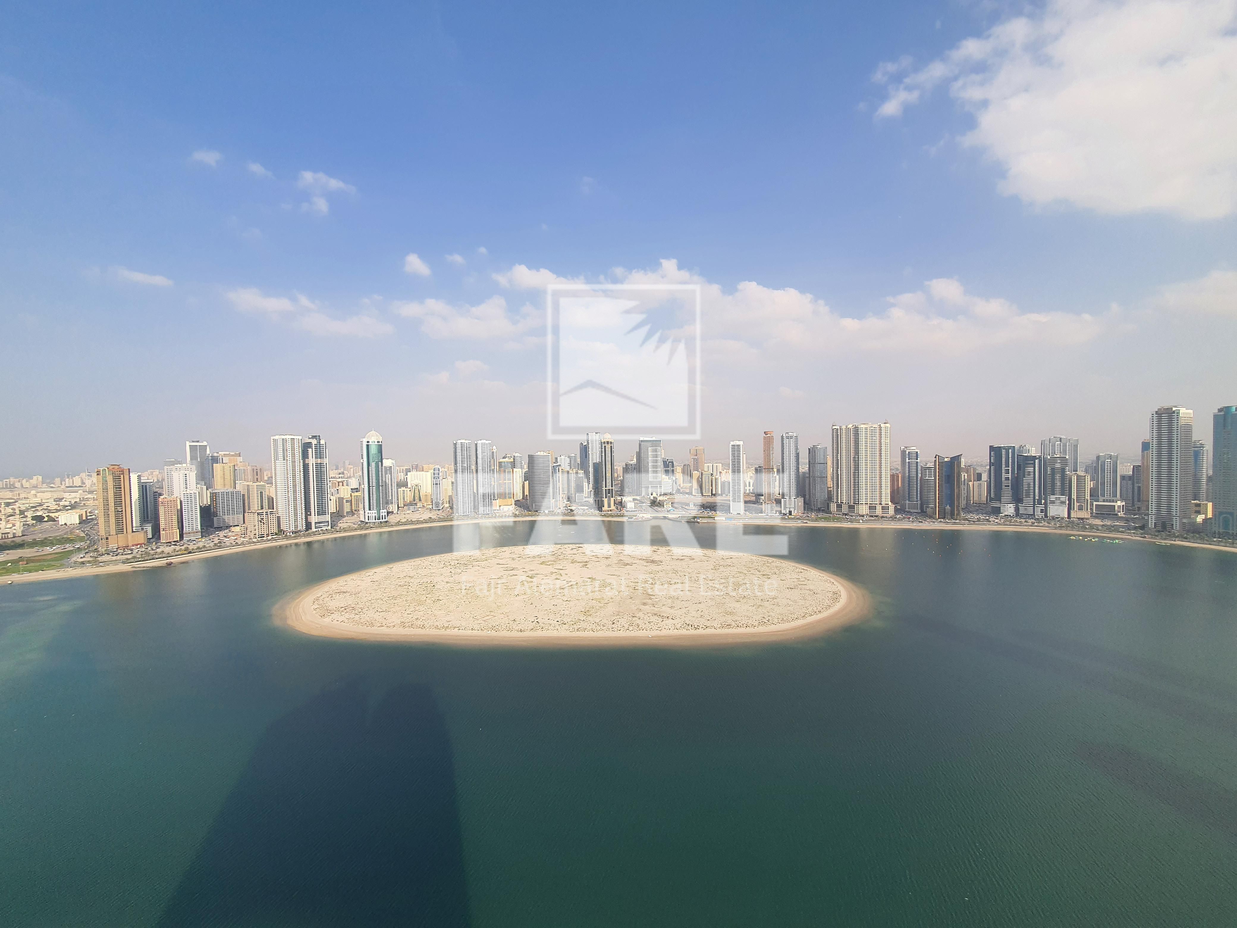 3BR + Maid's Room with Lake View in Al Khan Sharjah