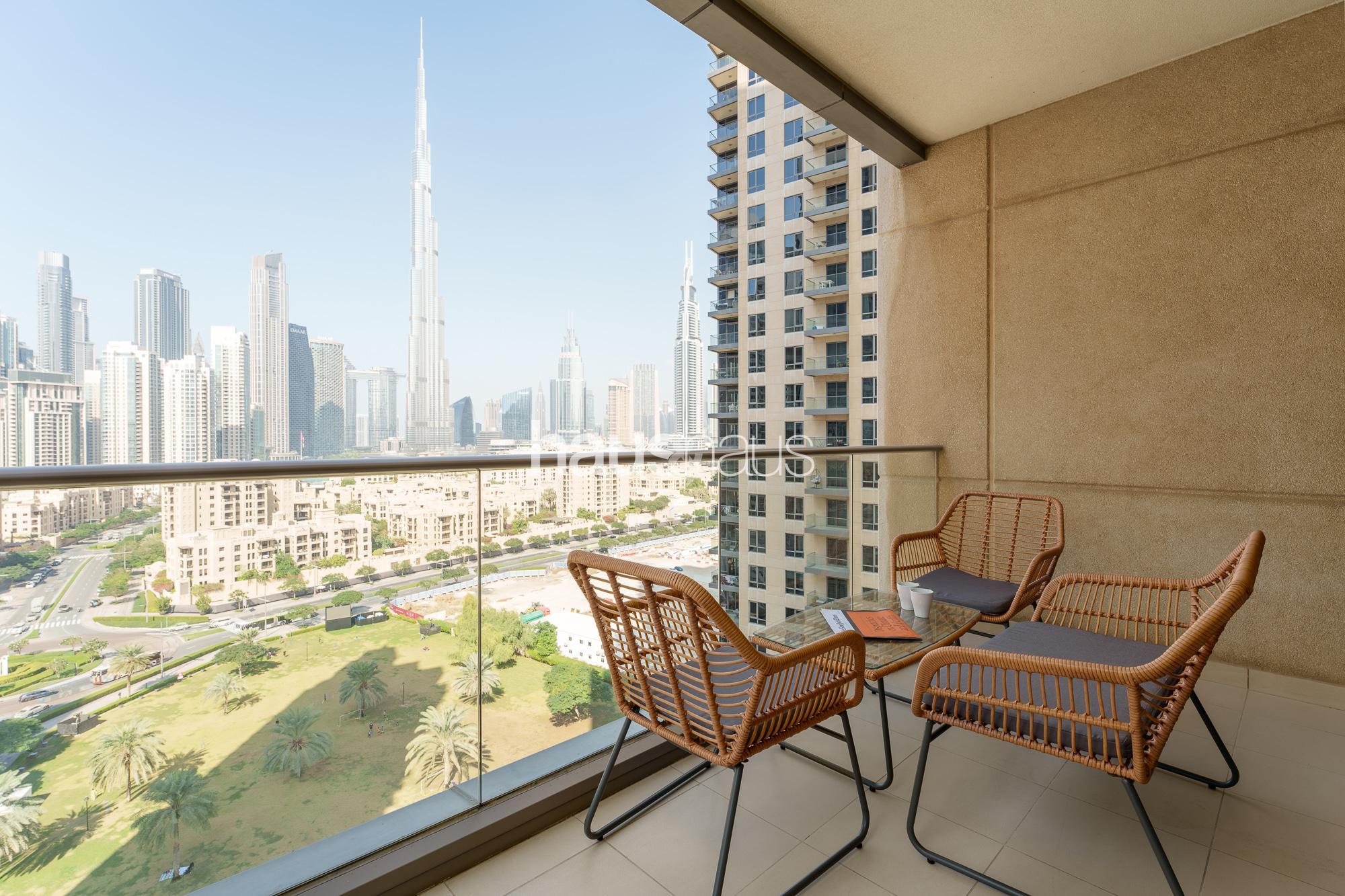 Great Full Burj Khalifa View | Newly Furnished