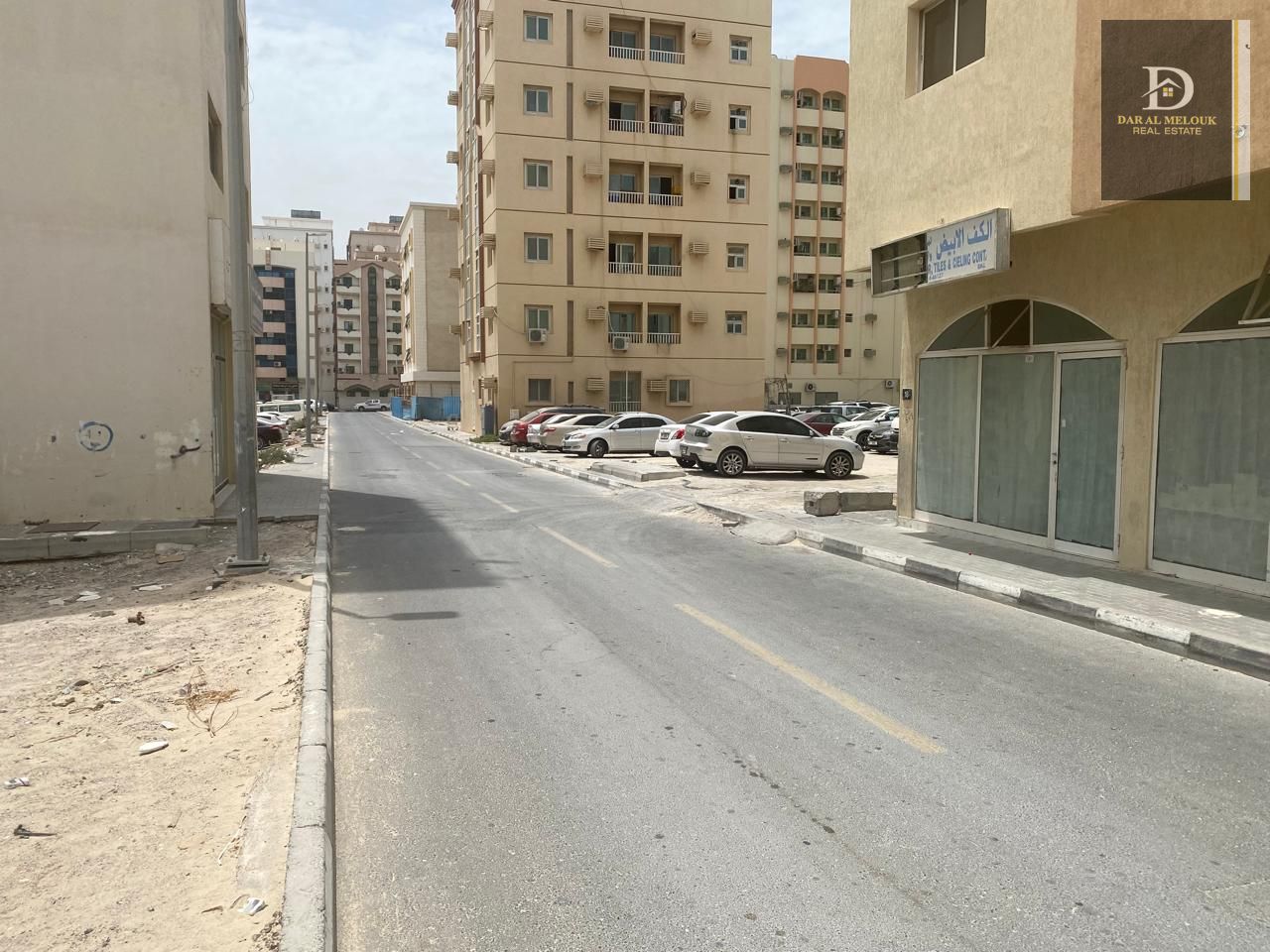Residential commercial land for sale in Sharjah, Al Butina area