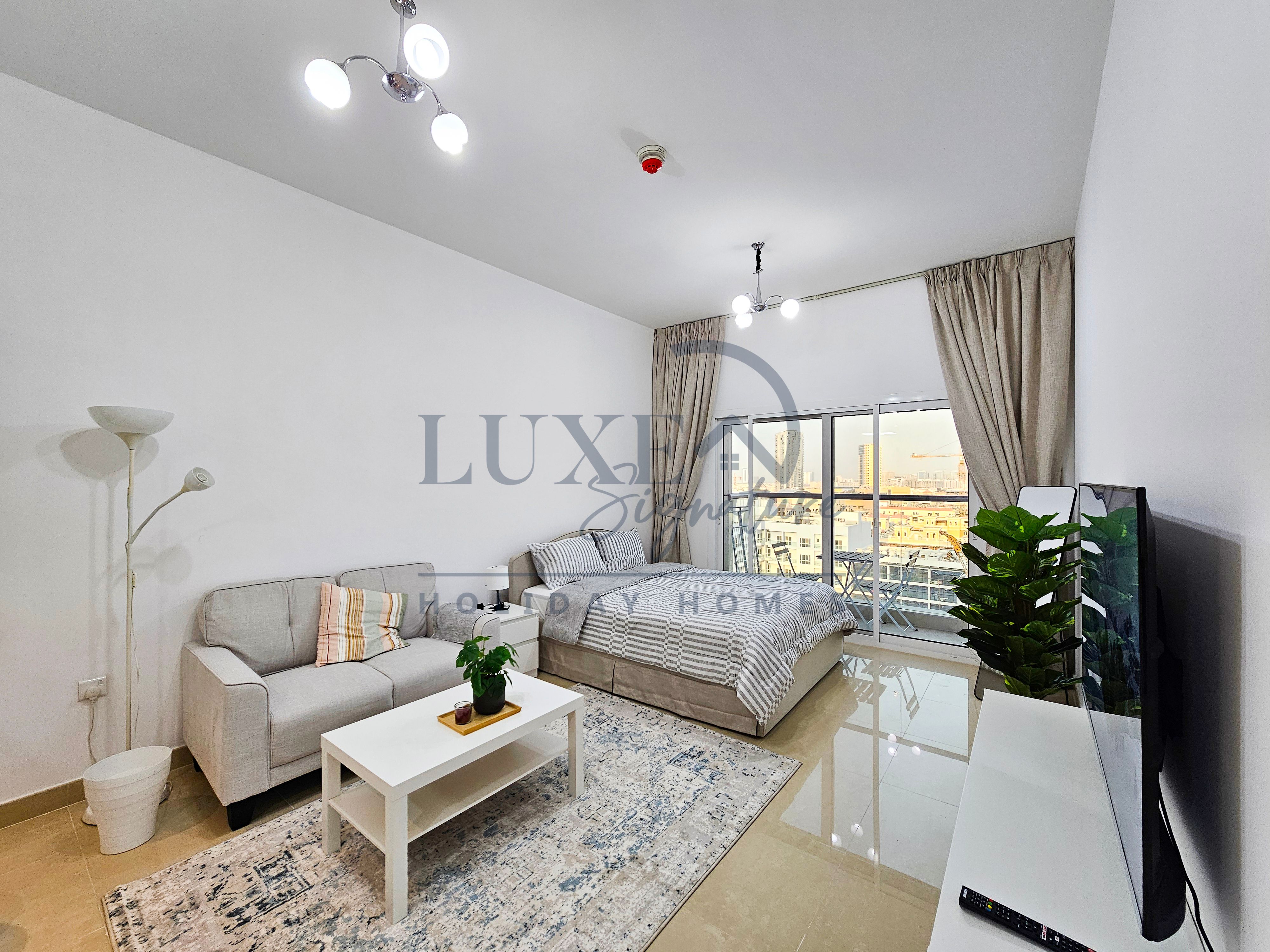 FULLY FURNISHED STUDIO || HIGH RISE || READY TO MOVE IN