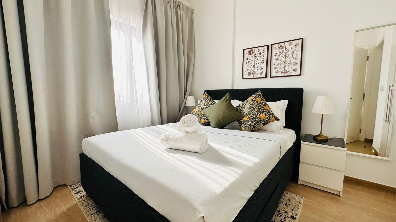 Neat and Cozy 1BHK | Fully Furnished | Free Wifi/DEWA