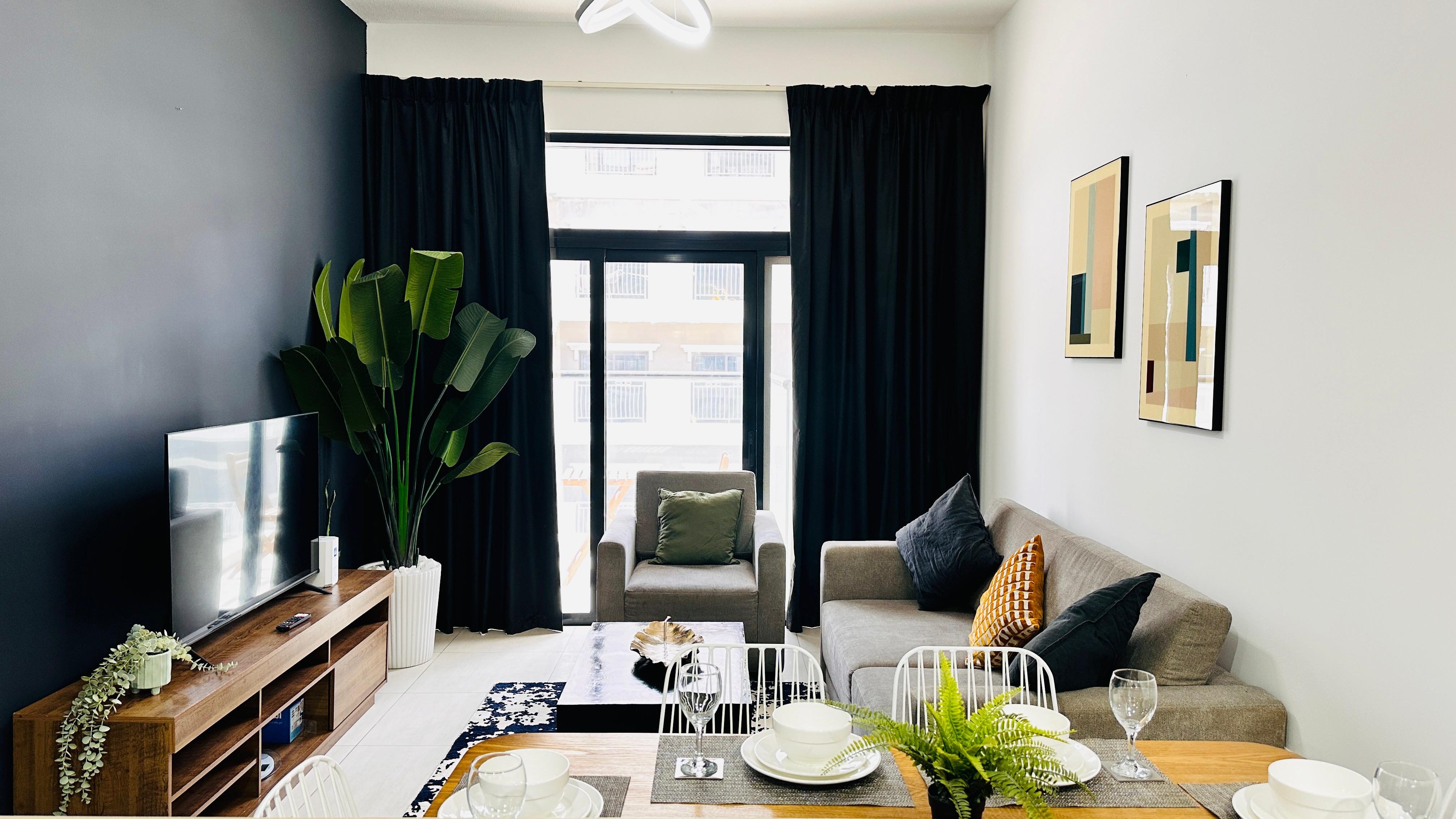 One Bedroom Spacious | Newly Furnished JVC