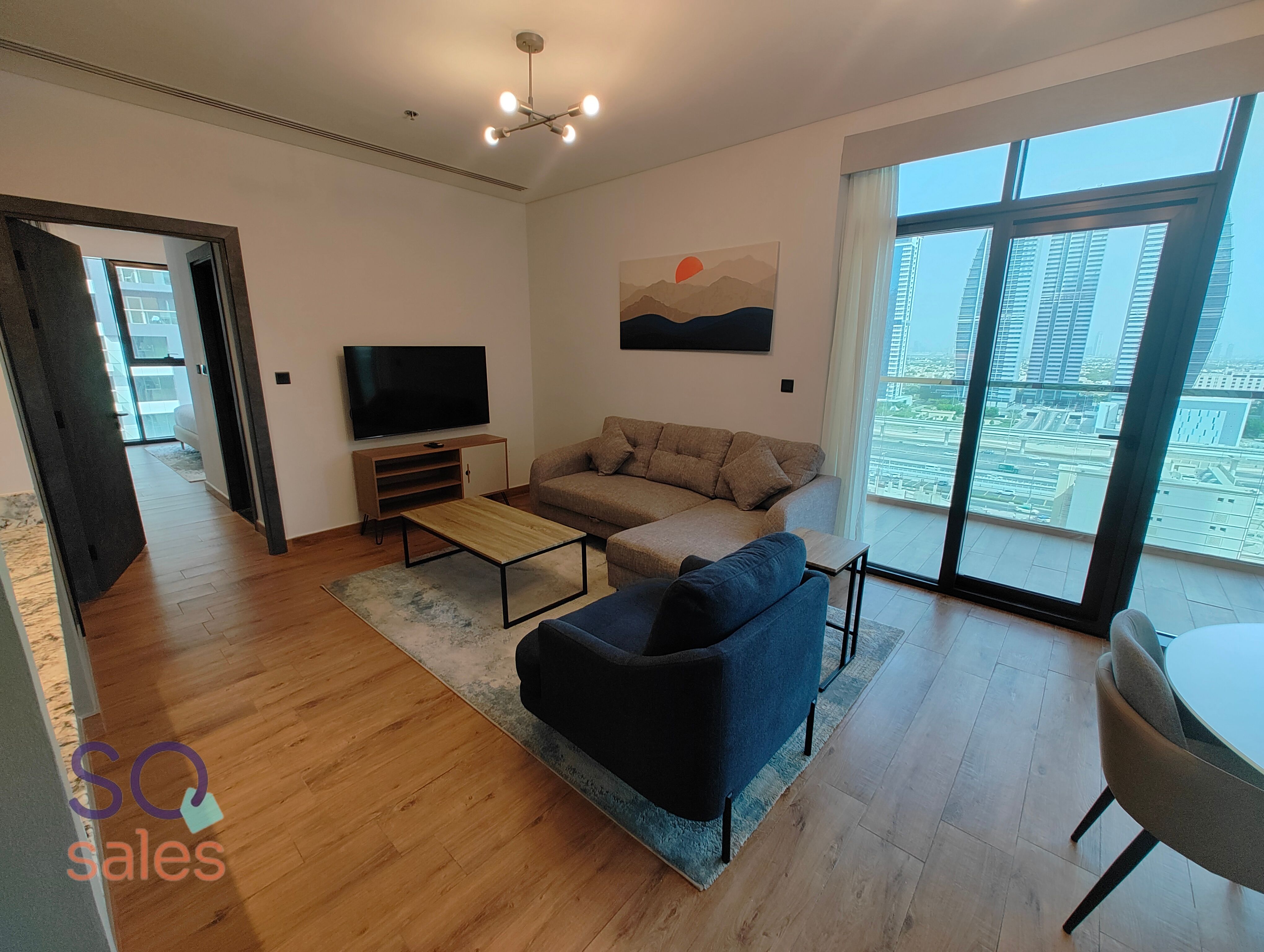 Fully Furnished Ready to Move / Serviced Apt / Utility Bills Included / Sheikh Zayed Road View