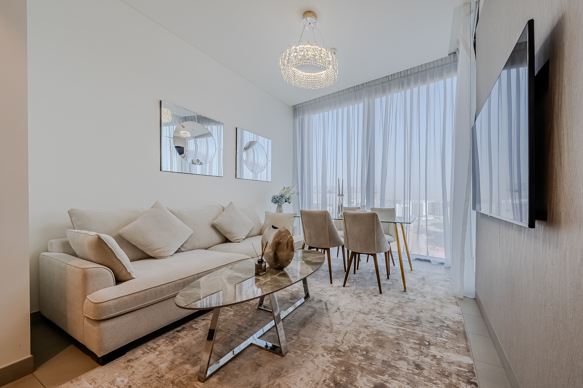 Stylish 1 BDR apartment in Sobha Waves