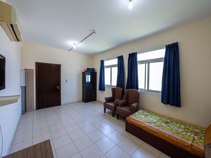 Labour camp accommodation in Musafah Industrial Area