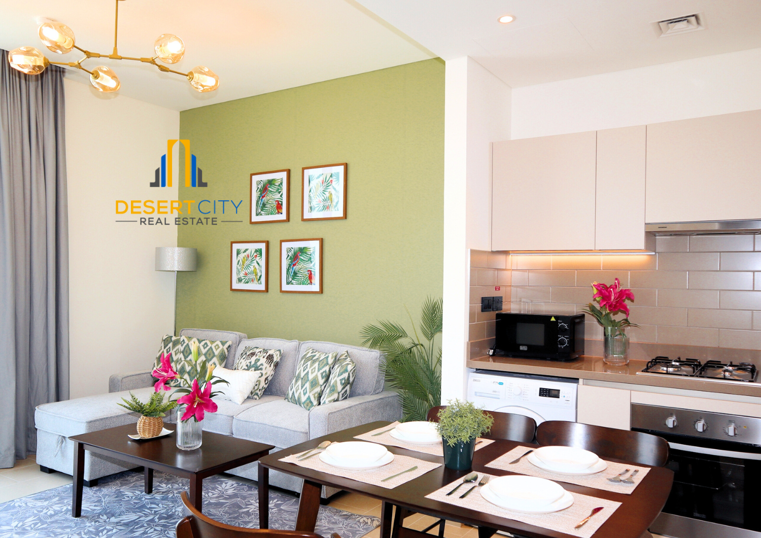 1BR | Fully Furnished | 9 Mins Drive to Downtown.
