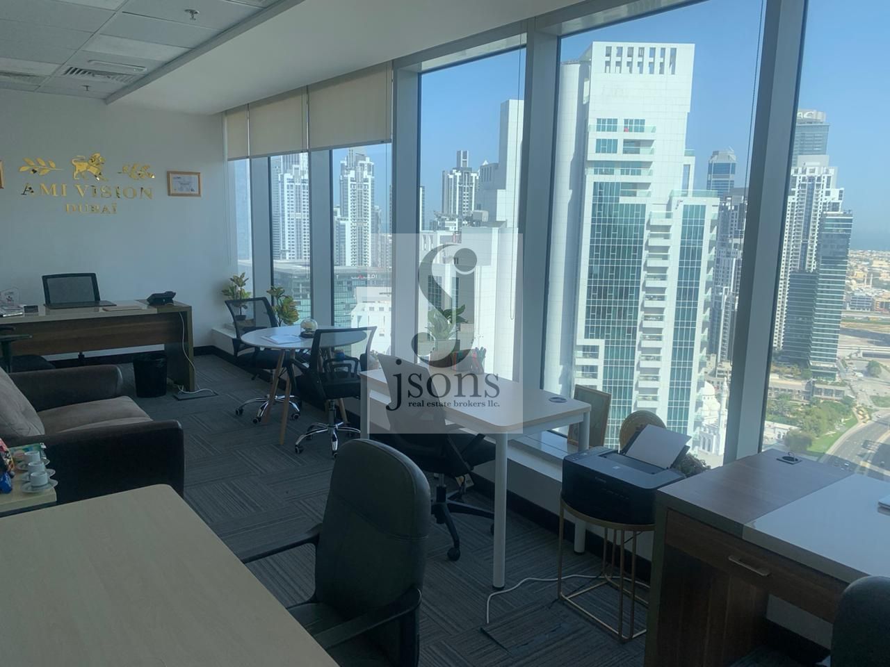 Burj Khalifa View | Prime Location | Amazing Amenities | Office size 300 sq ft