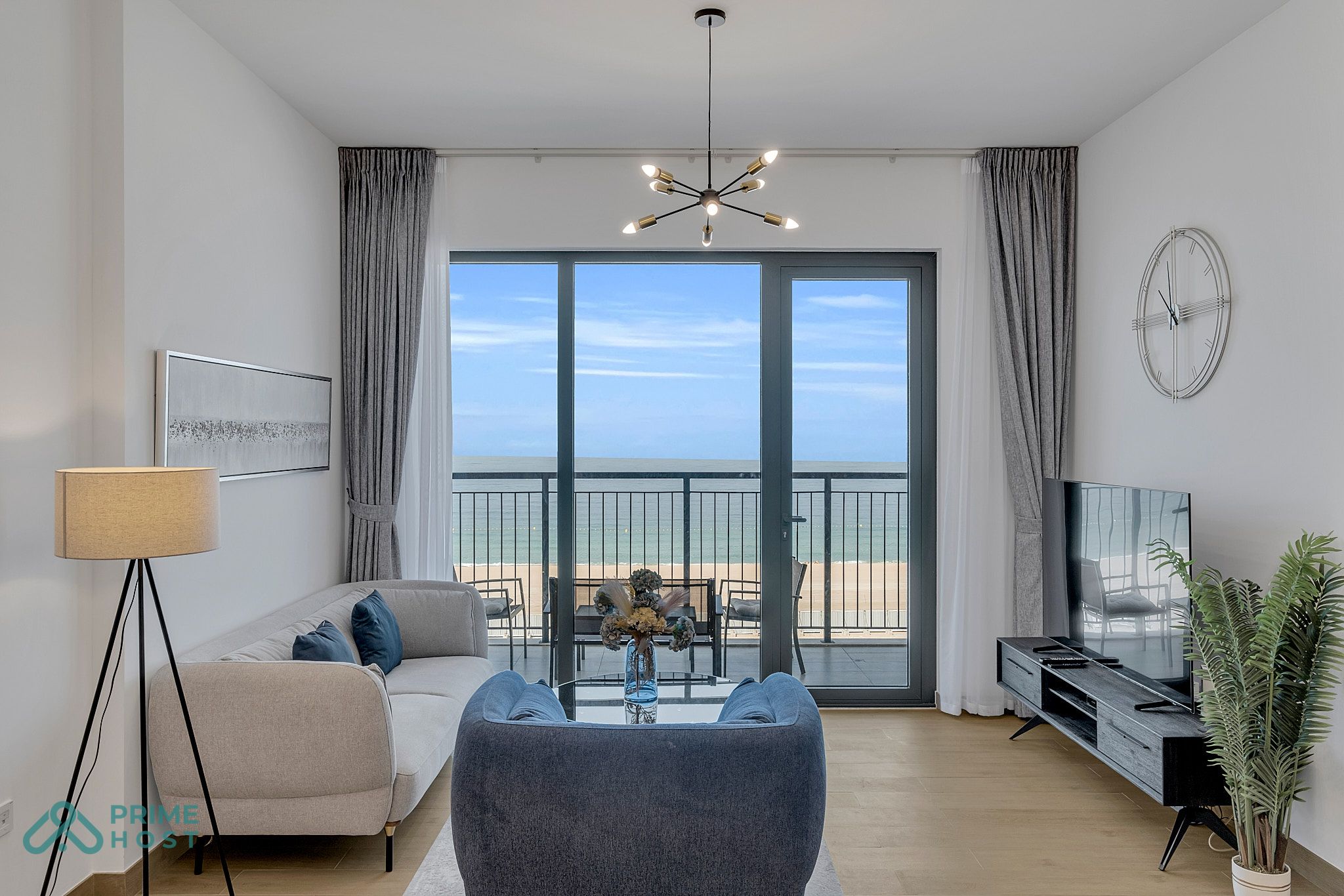 Beachfront 2BR • Full Sea View • AED 25,500 All Bills Included