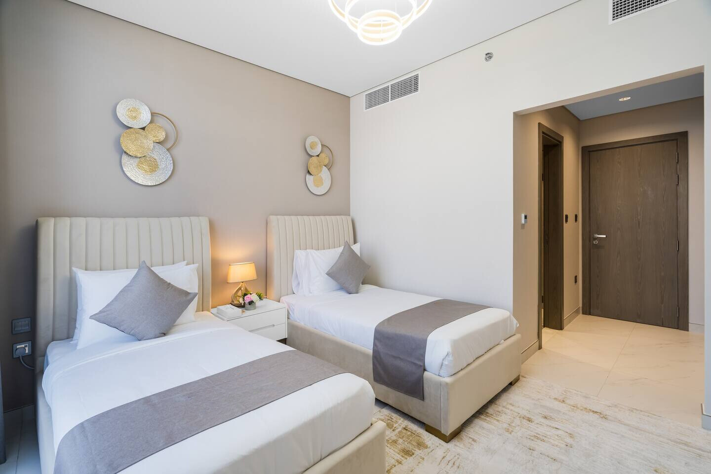 Furnished 2BHK with Waterfront Views in Meydan District 1