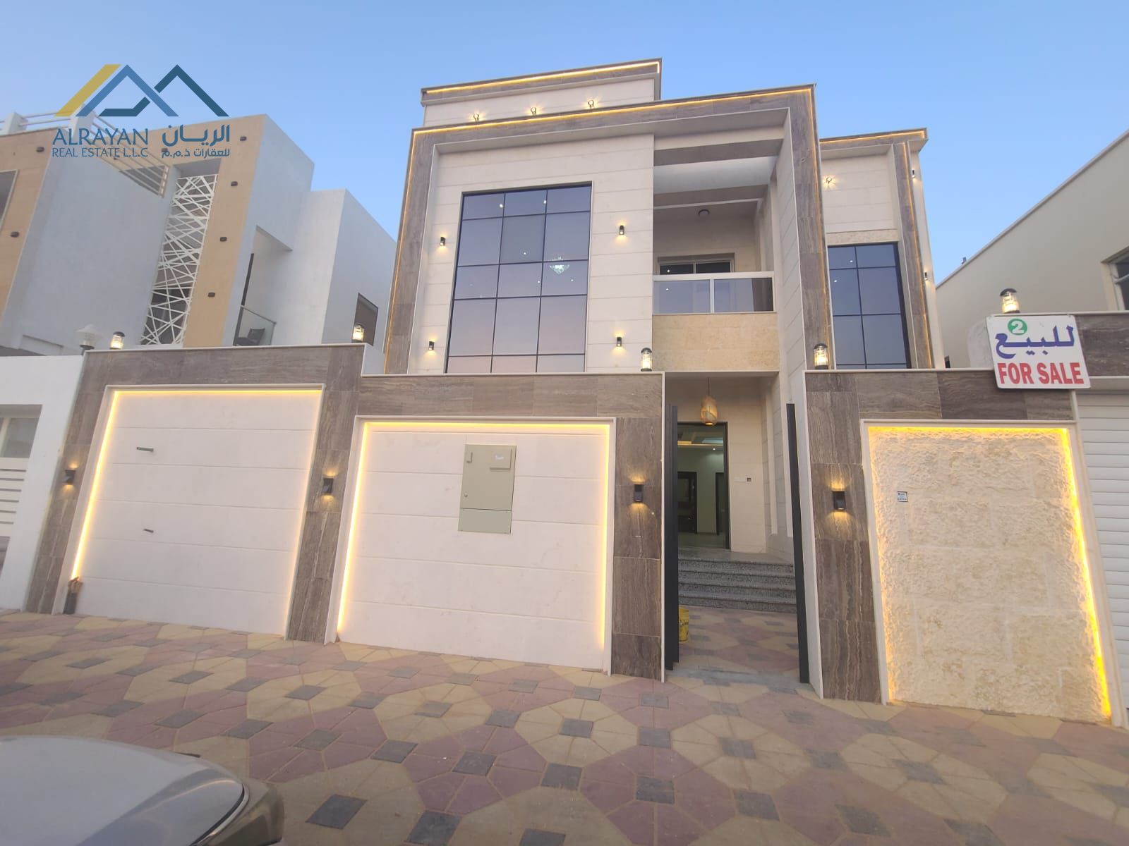 Freehold for all nationalities, directly from the owner, modern, super deluxe design, close to Mohammed bin Zayed Street. Own your home at a symbolic
