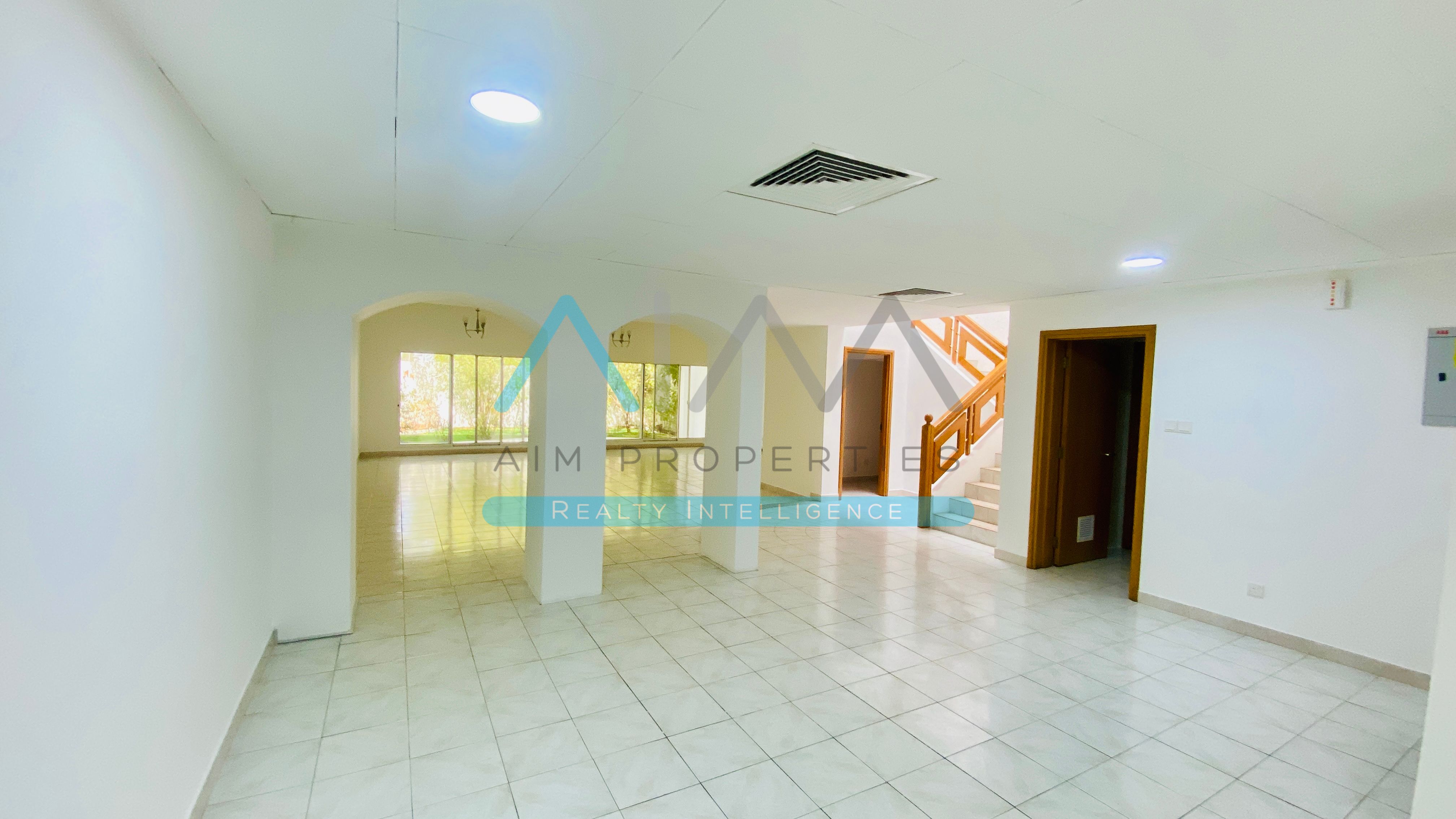 Shared PooL | Bright, Airy | Spacious 4 Bedroom Villa for rent | Maids Rooms
