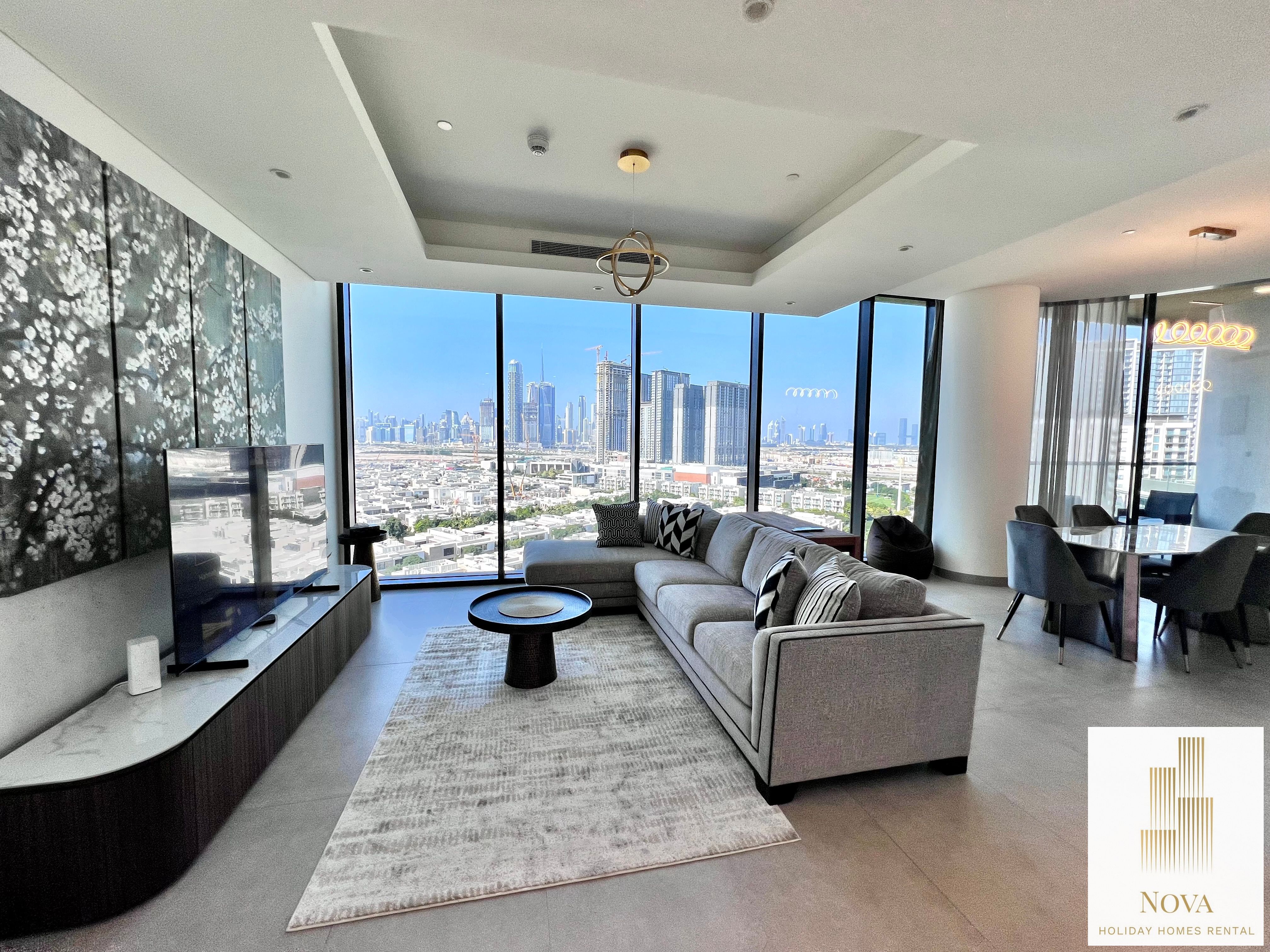 Serviced Bills Included ! 2 BR +Maids room New Stunning Views