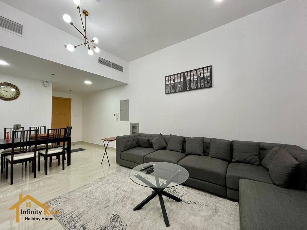 2BR Apartment in Majan @12999 Fully Furnished with all Bills