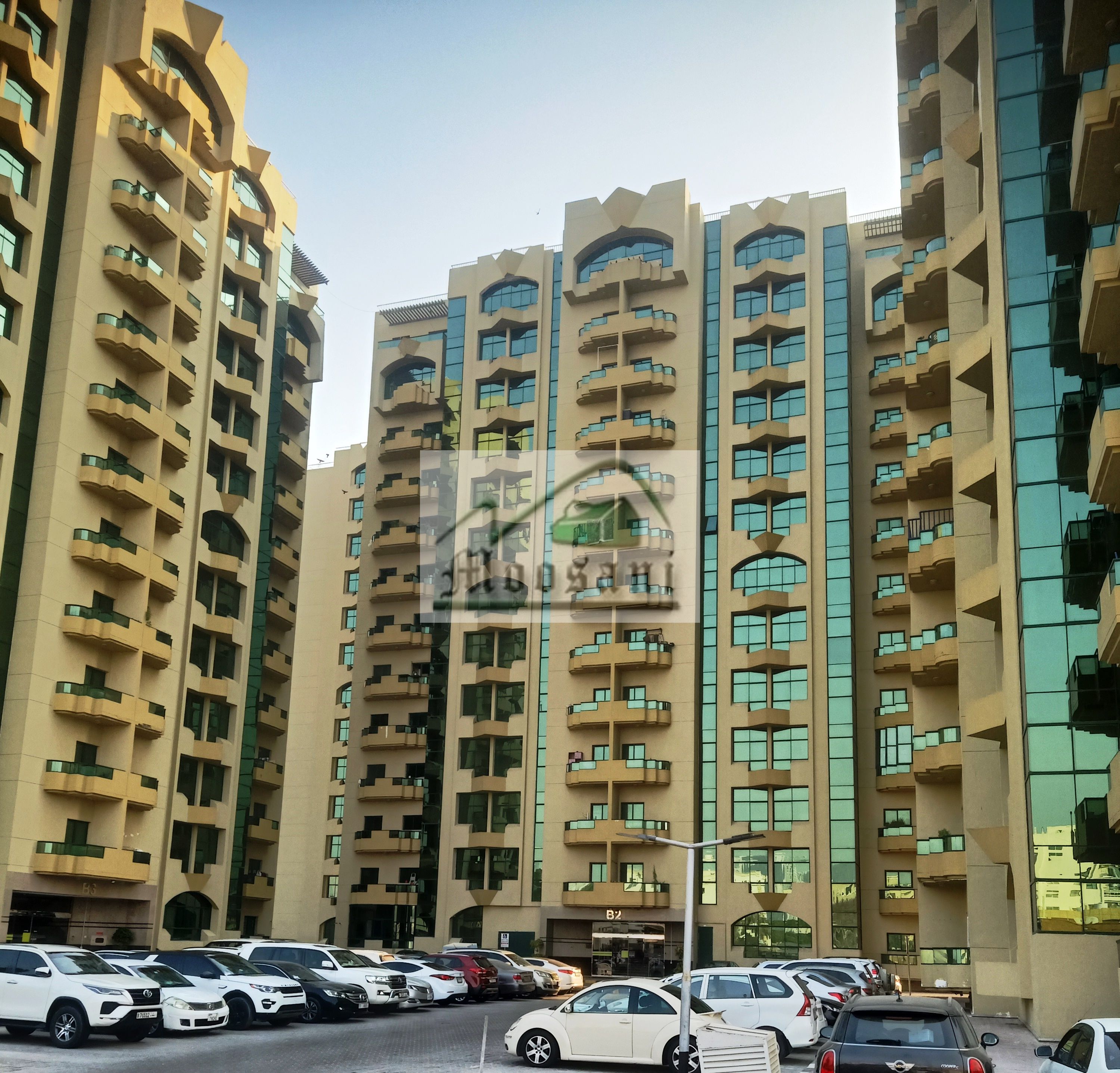 Al Rashidiya Towers: Sea View Spacious 2 Bedrooms Hall 1566 sqft with Big Balcony