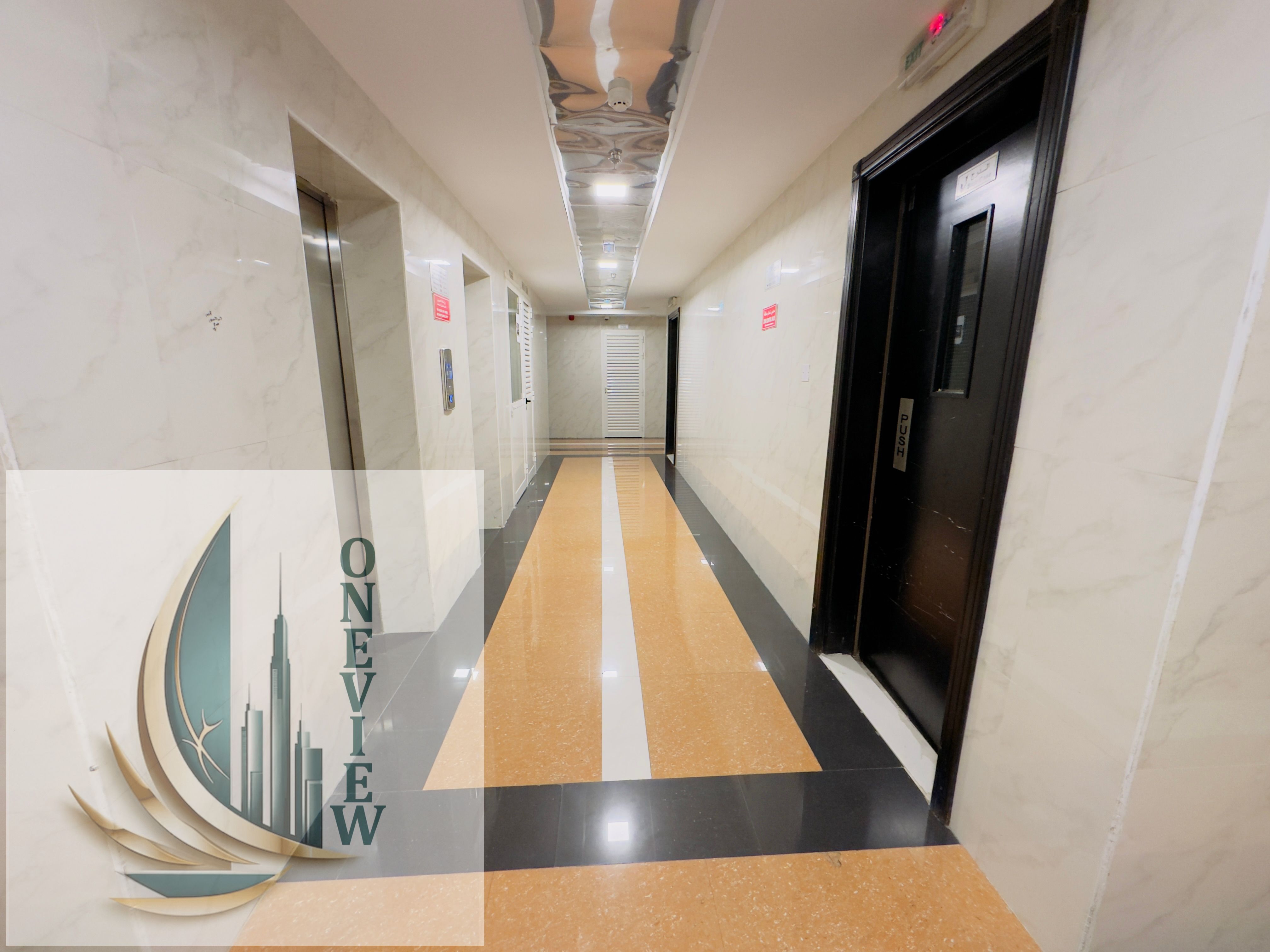 BRAND NEW BUILDING NO DEPOSIT SPACIOUS FLAT 1 BHK RENT 33k WITH BALCONY NEARBY KING FAISAL STREET