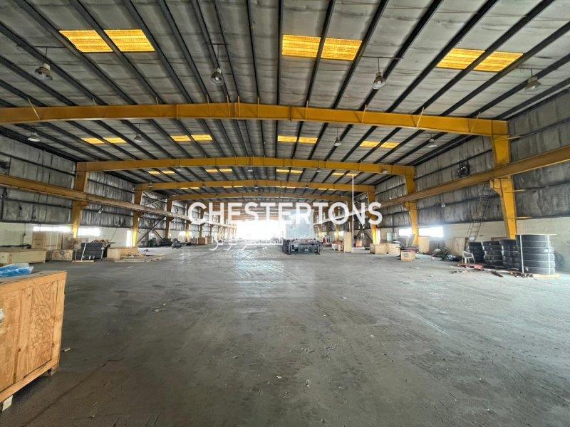 Large Warehouse & Office | With Gantry Cranes