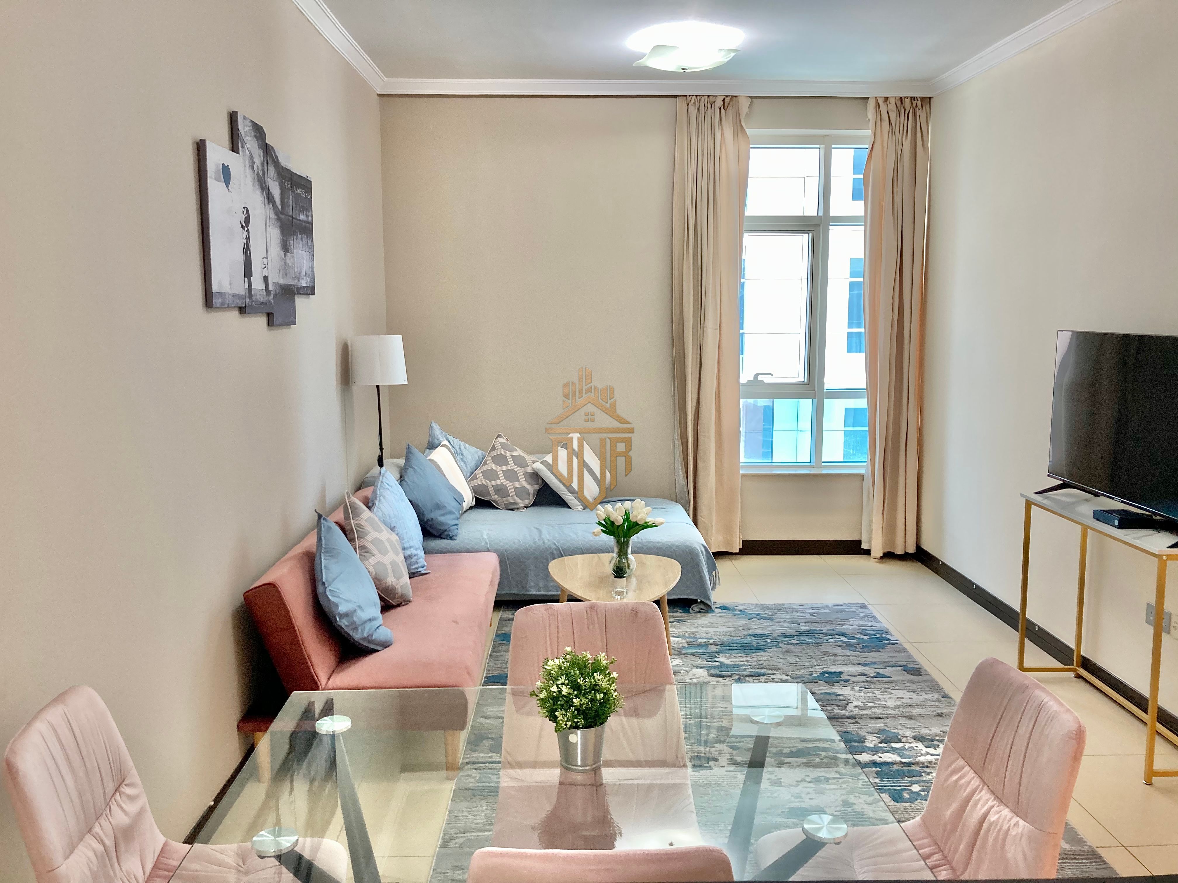 Homey 1-Bedroom Apartment in Dubai Residence Complex