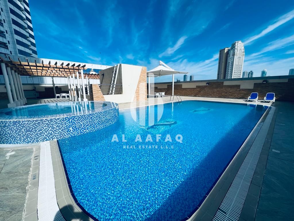 Spacious 2bhk,Corniche View,Parking free,Gym free,Swimming Pool free,Master Bedroom