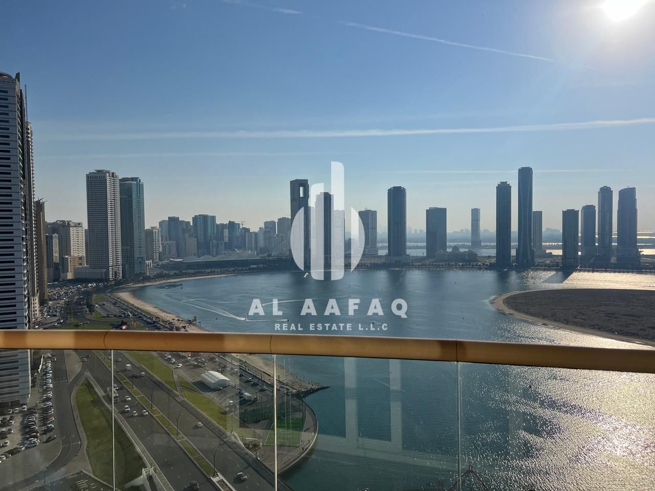 Luxurious 3BHK | Full Corniche View | AC Chiller free | Parking free | Master bedroom